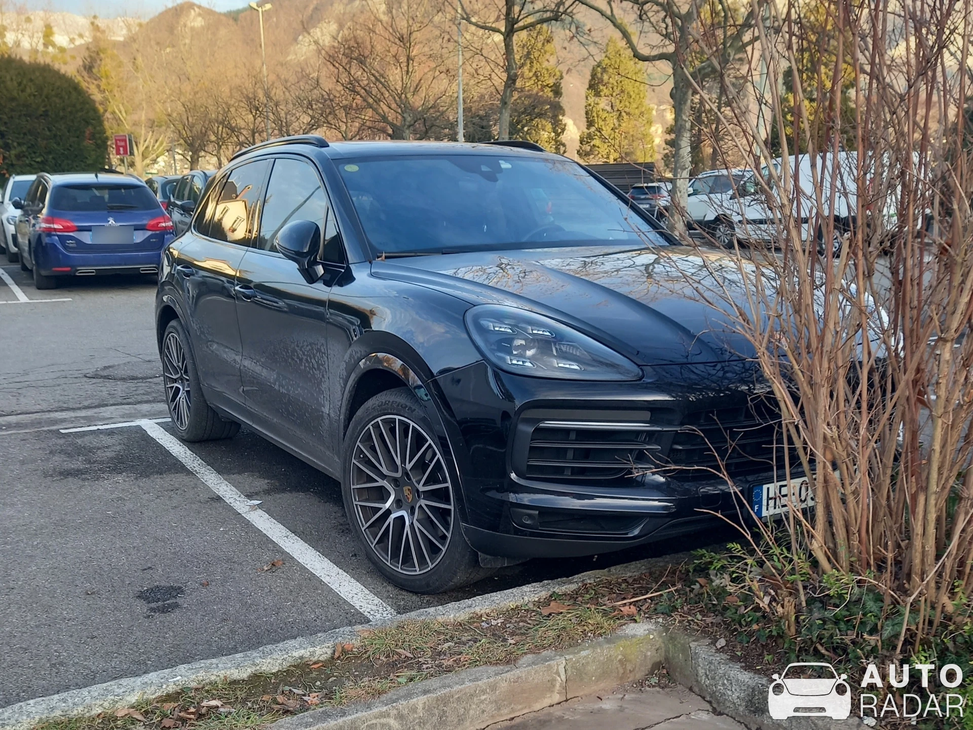 Porsche Cayenne spotted in Annecy, France