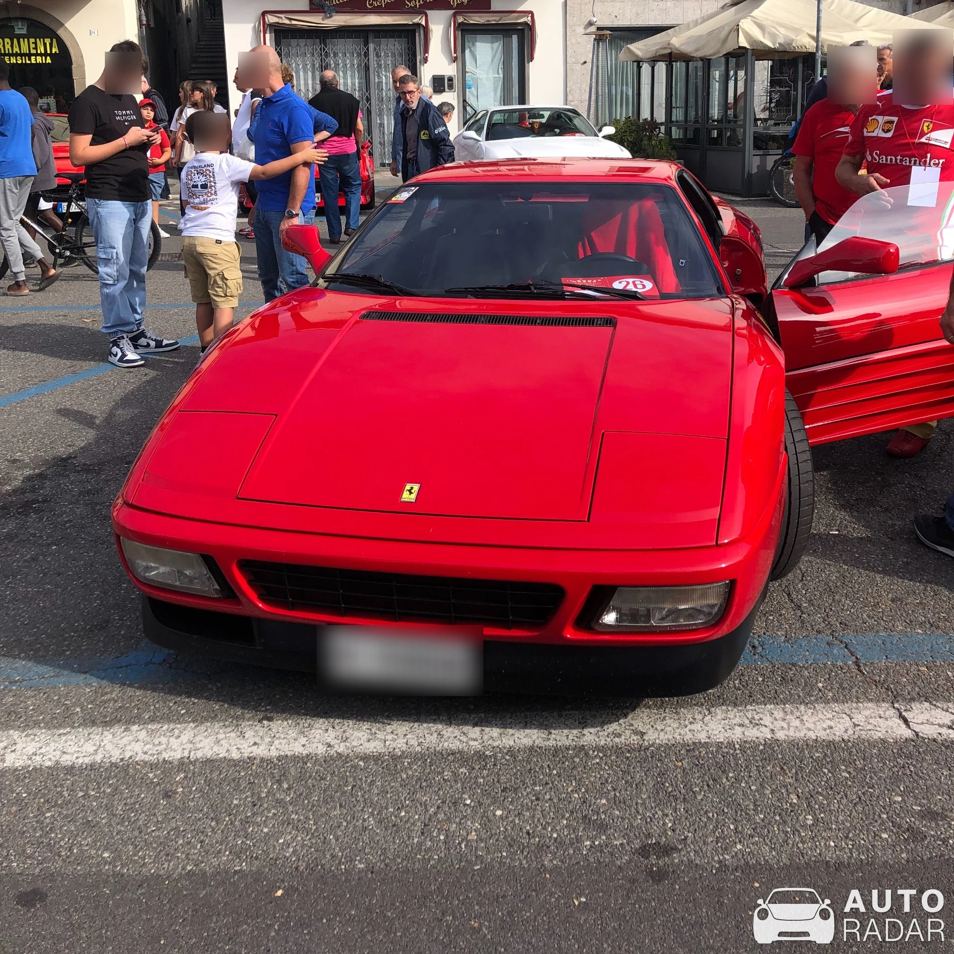 Ferrari 348 TB spotted in Sarnico, Italy