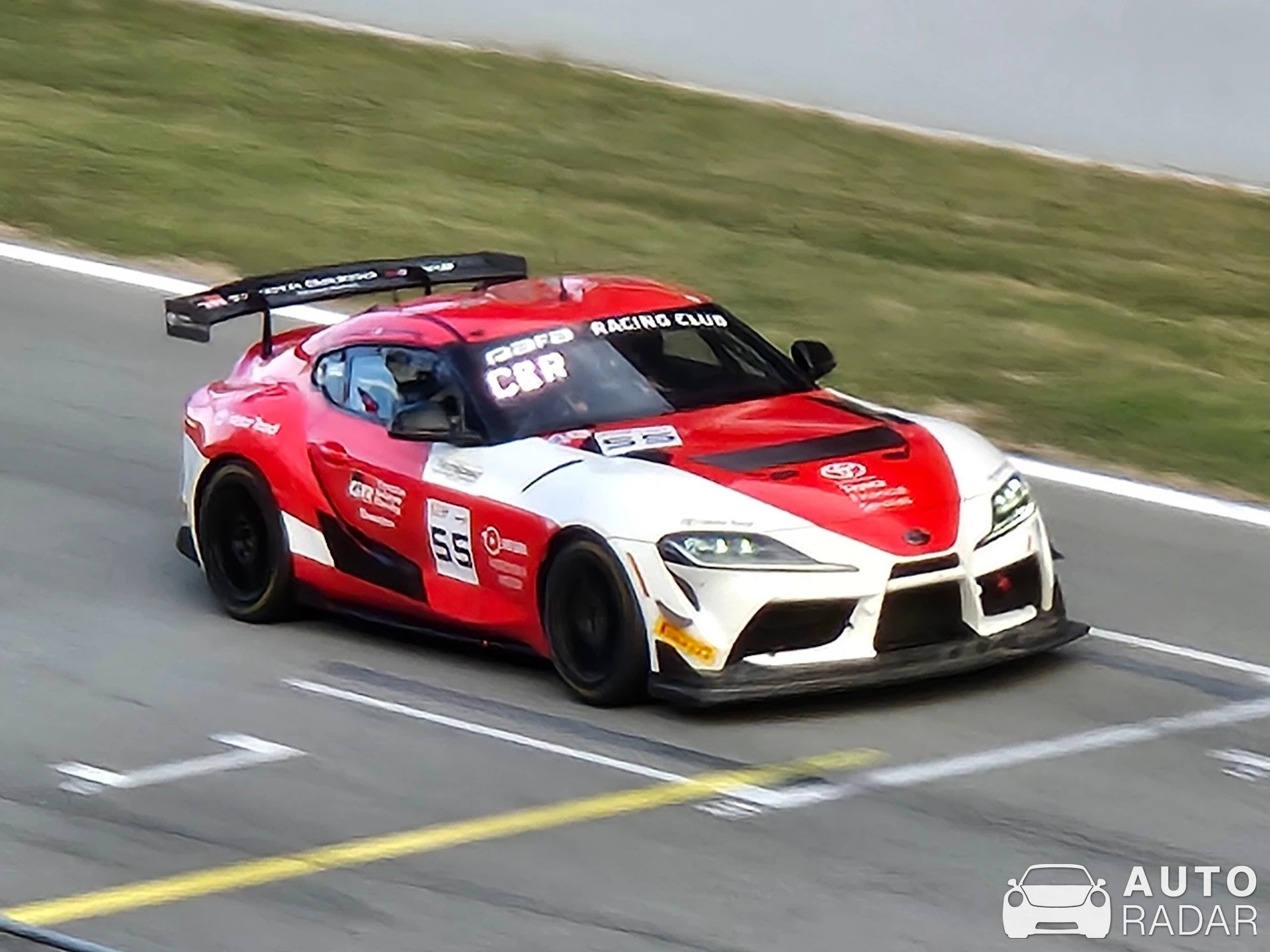Toyota GR Supra A90 GT4 spotted in Montmeló