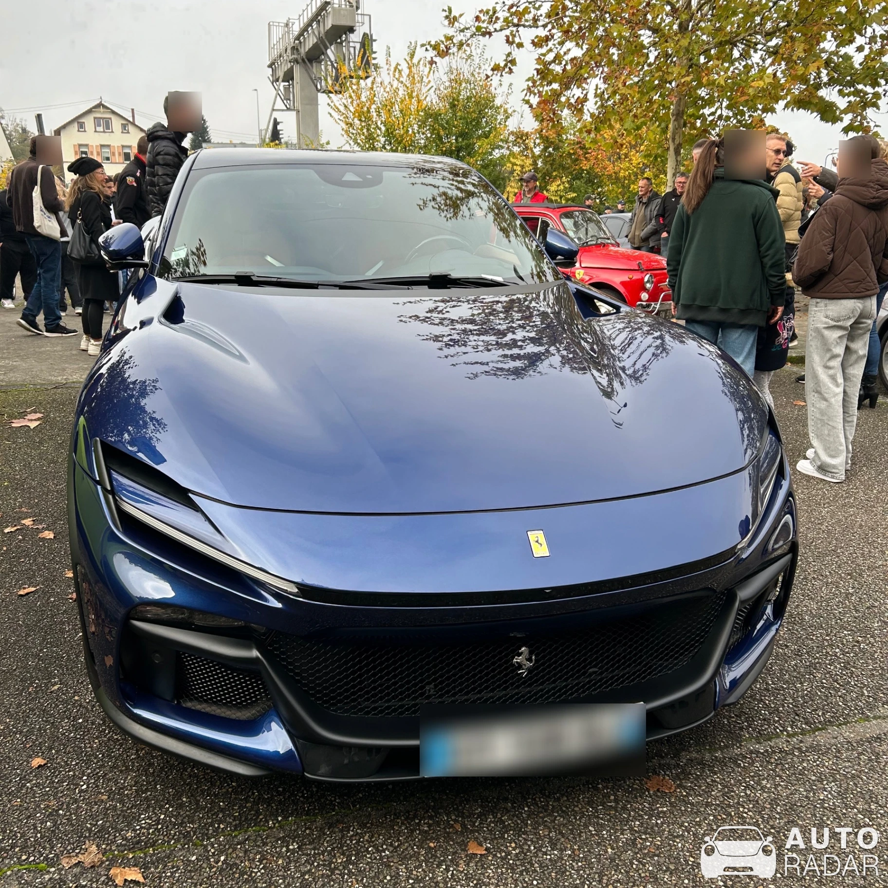Ferrari Purosangue spotted in Haguenau, France