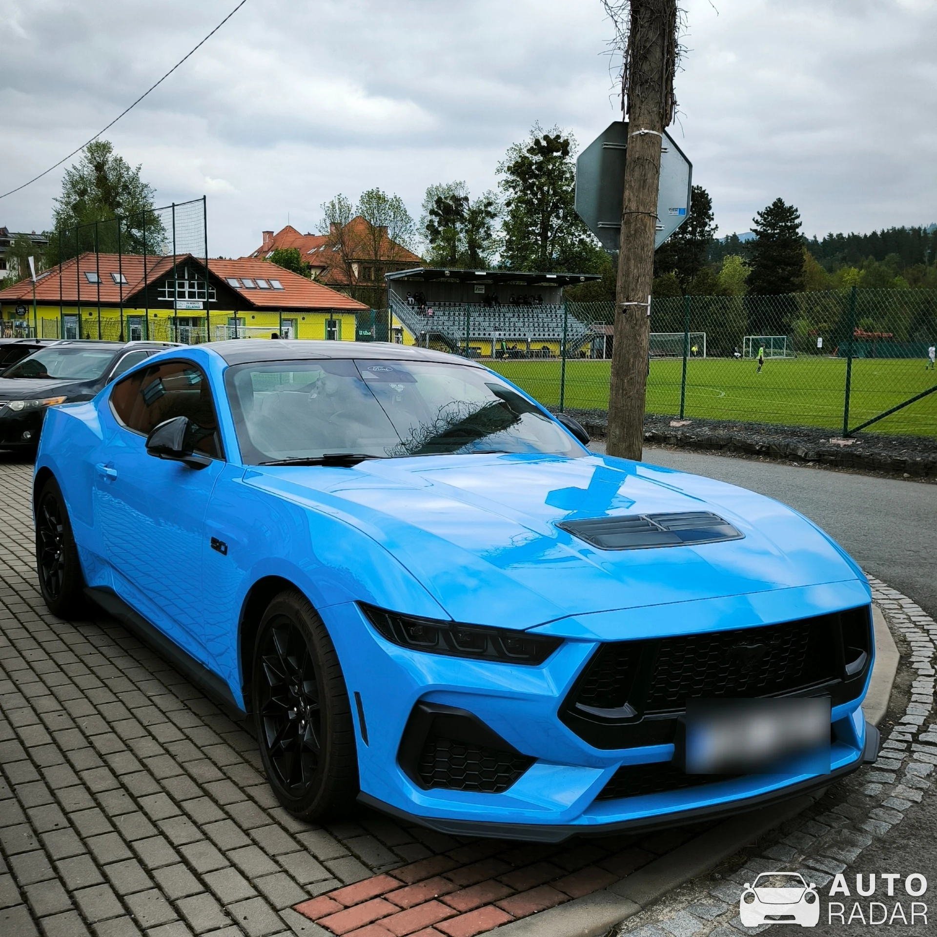 Ford Mustang GT 2024 spotted in Čeladná