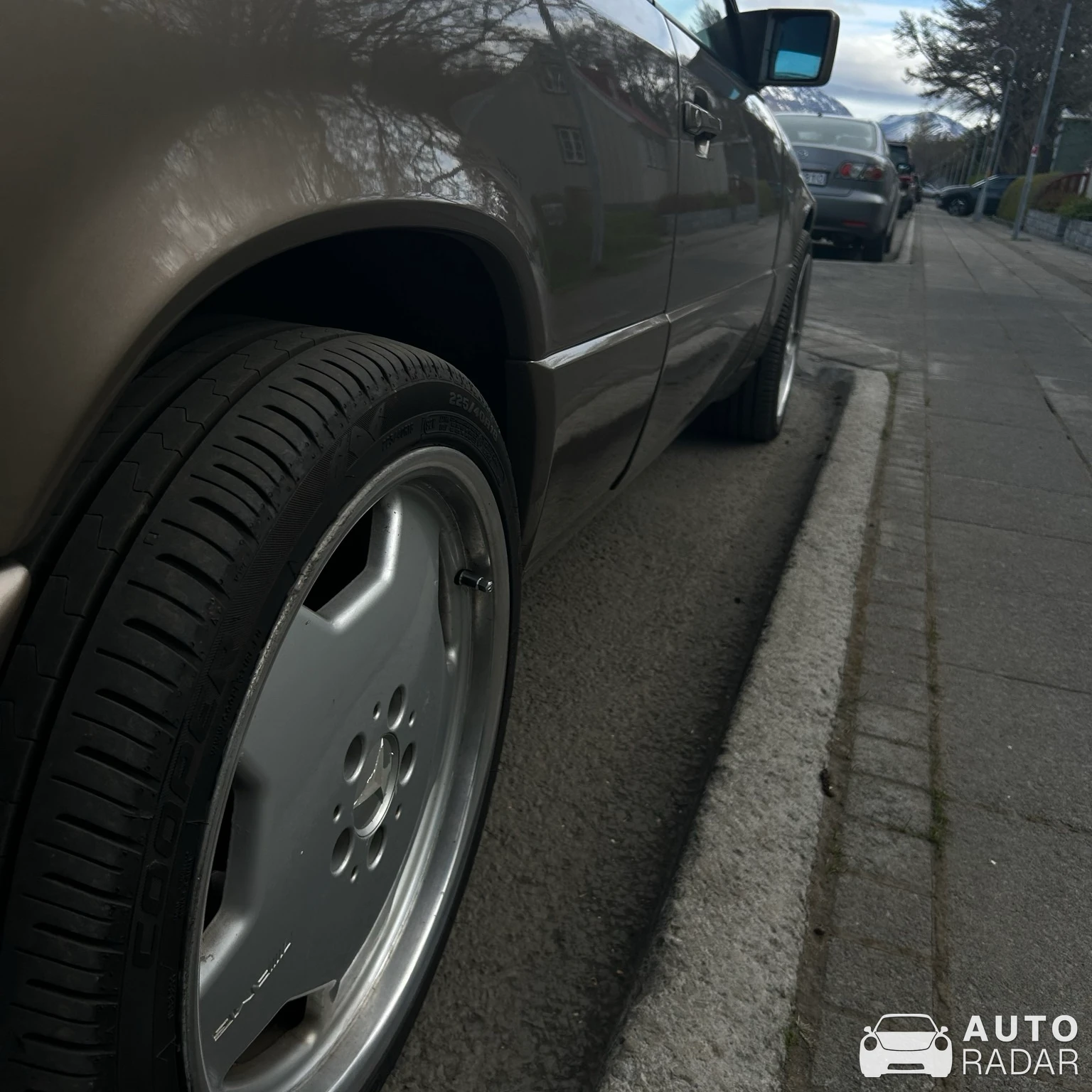 Mercedes-Benz E320 Coupe W214 spotted in Akureyri