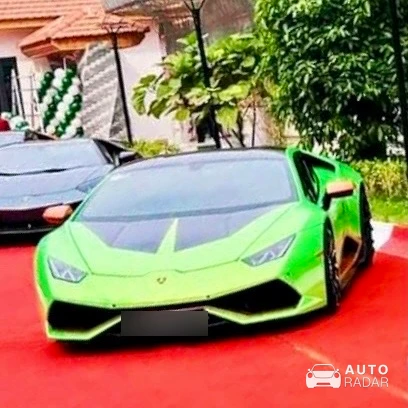 Lamborghini Huracán LP610-4 spotted in Thành phố Hòa Bình
