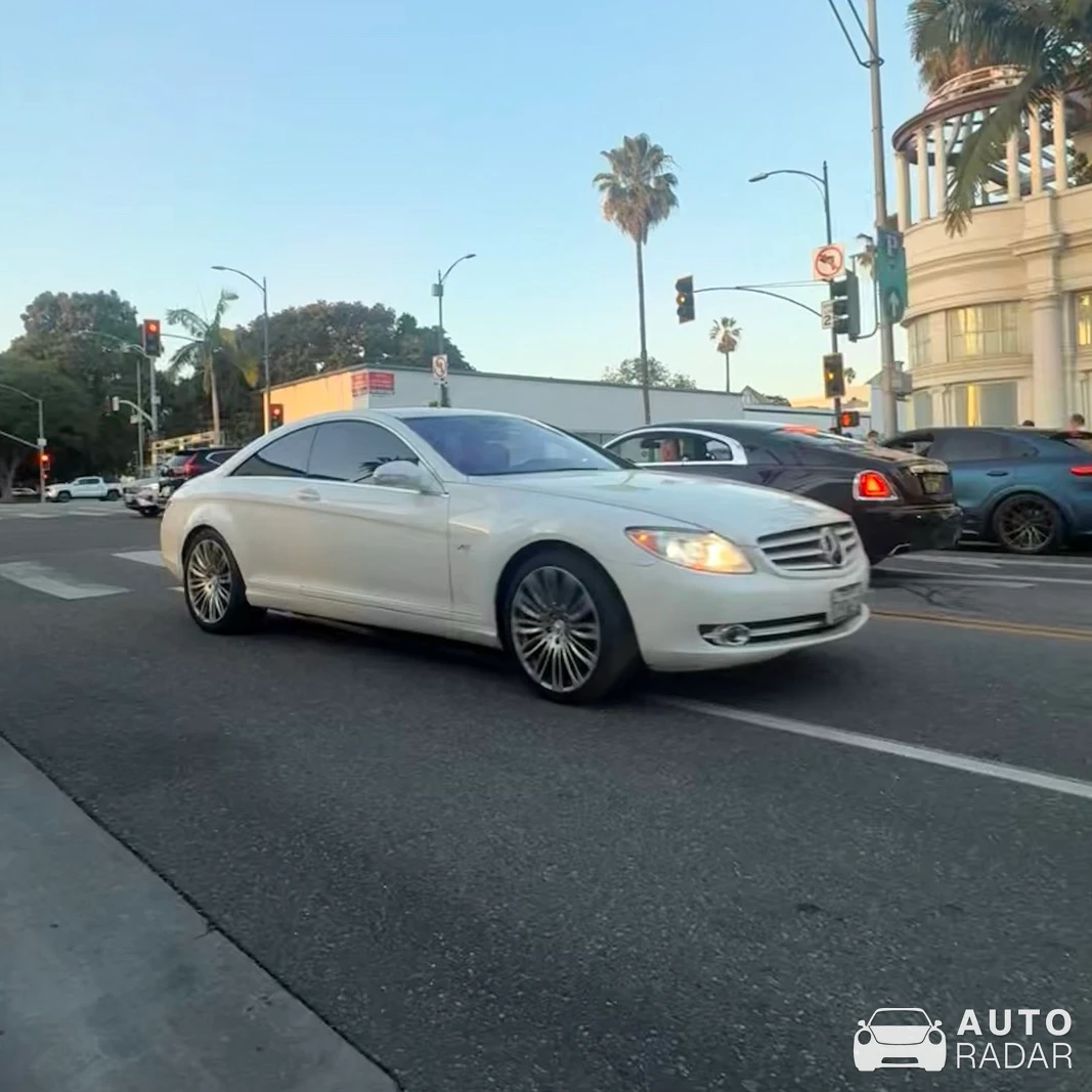 Mercedes-Benz CL 600 C125 spotted in Beverly Hills