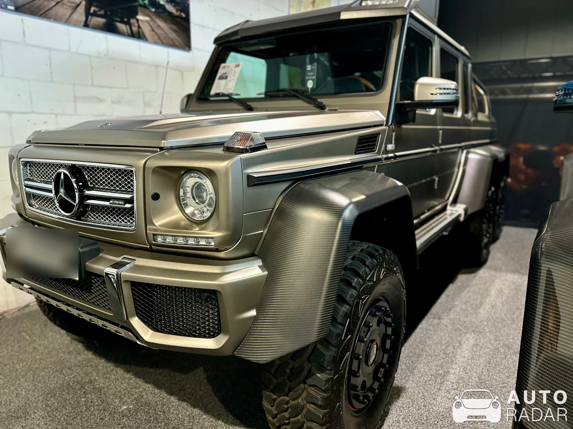 Mercedes-Benz G 63 AMG 6x6 spotted in Rotterdam, Netherlands