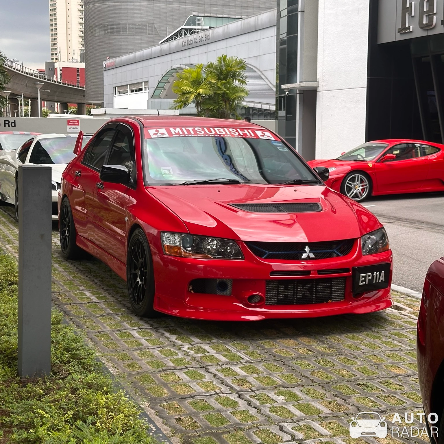 Mitsubishi Lancer Evolution IX RS spotted in Singapore