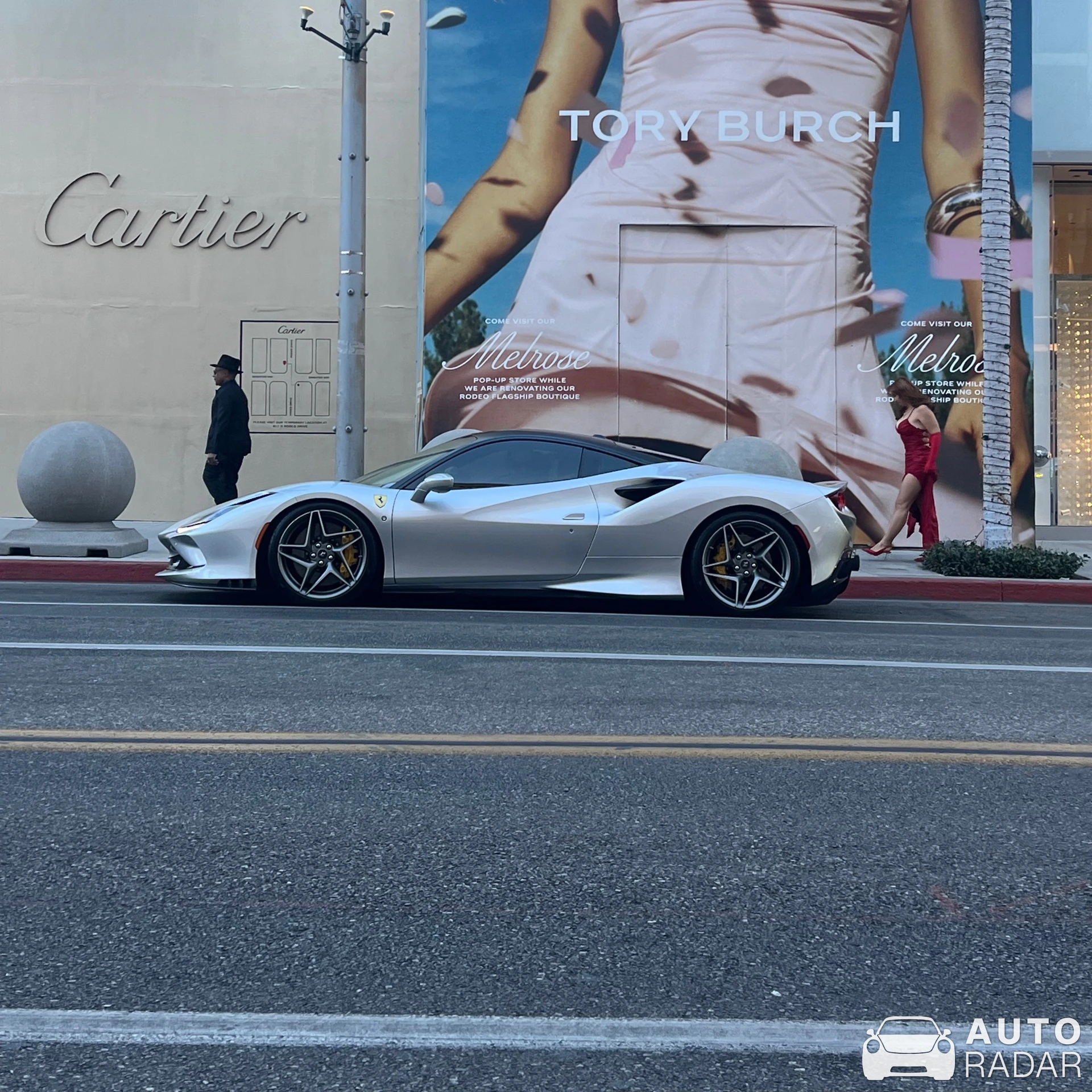 Ferrari F8 Tributo spotted in Beverly Hills, United States
