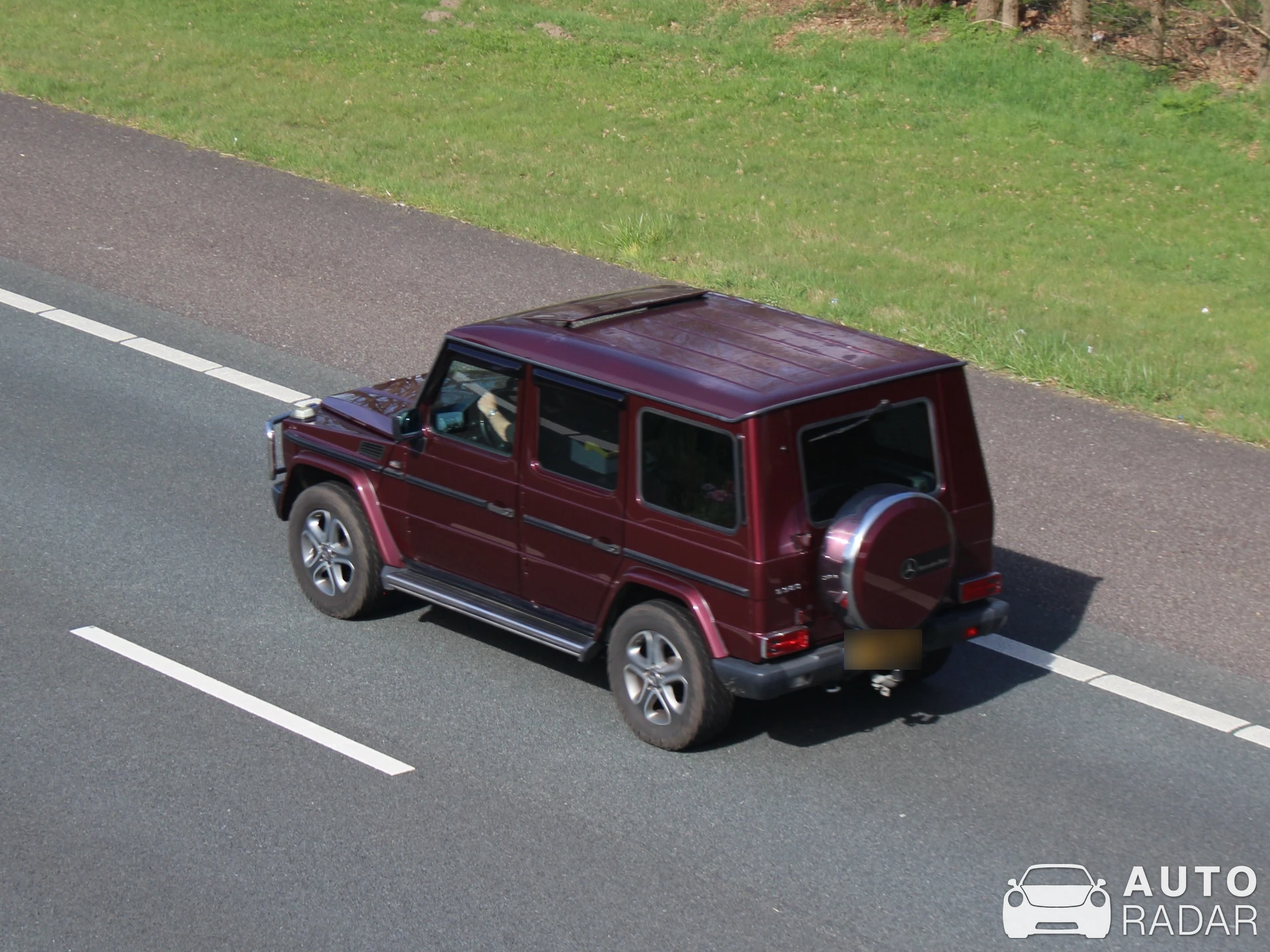Mercedes-Benz G 500 GE V8 spotted in Enschede