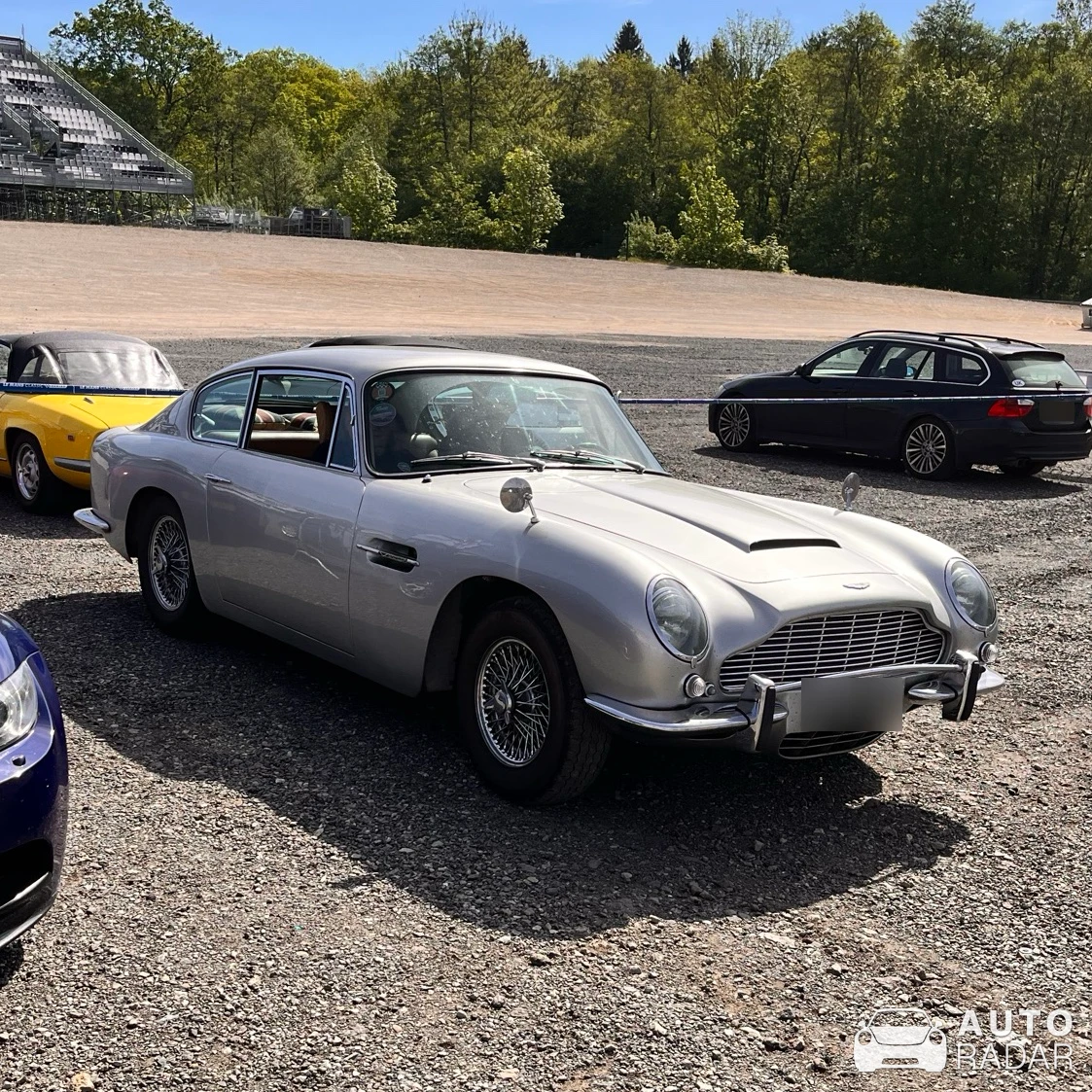 Aston Martin DB6 spotted in Stavelot