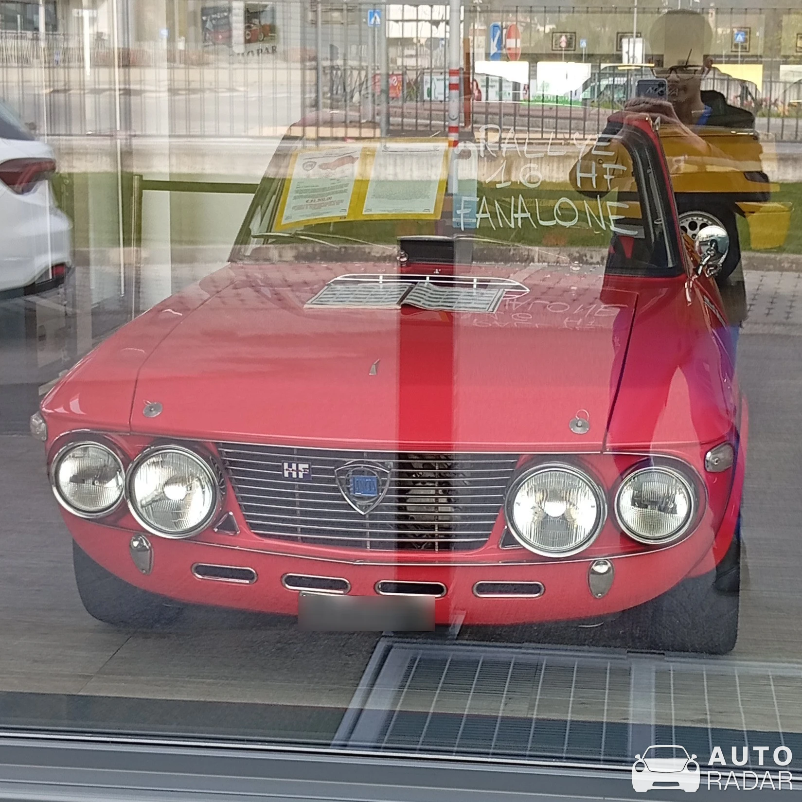 Lancia Fulvia HF Rally spotted in Grumello del Monte, Italy