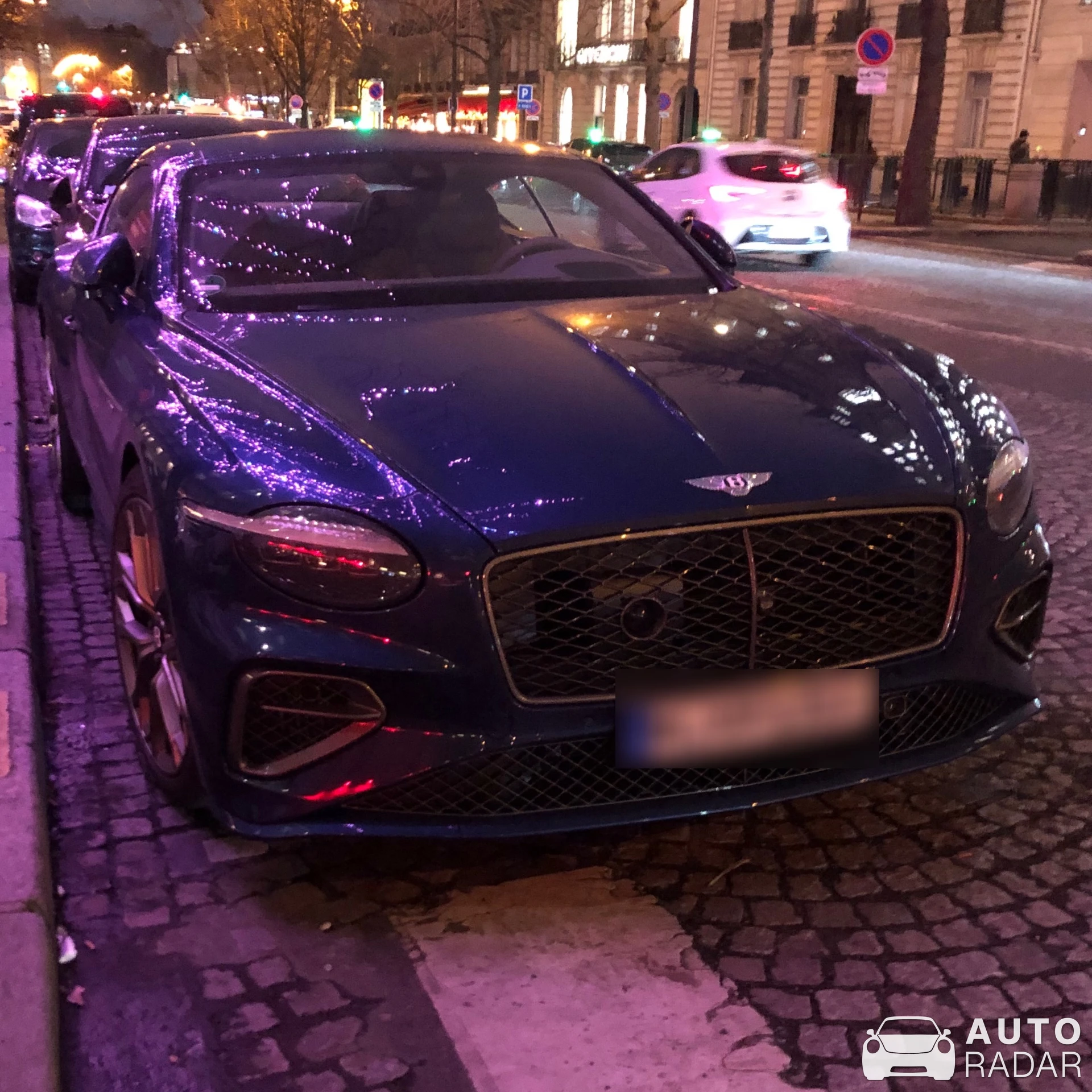 Bentley Continental GT Speed 2025 First Edition spotted in Paris, France