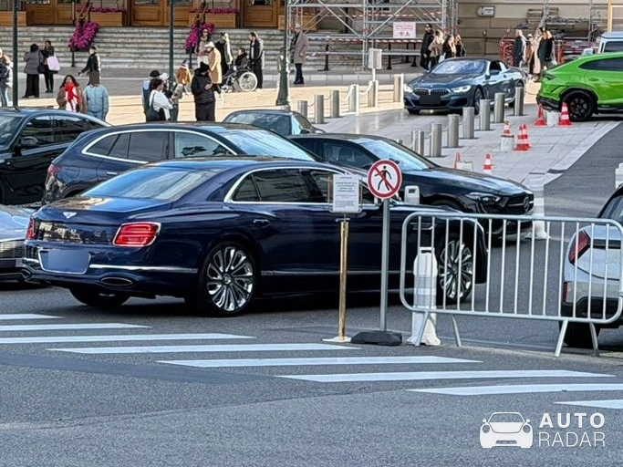 Bentley Flying Spur Hybrid spotted in Monaco, Monaco