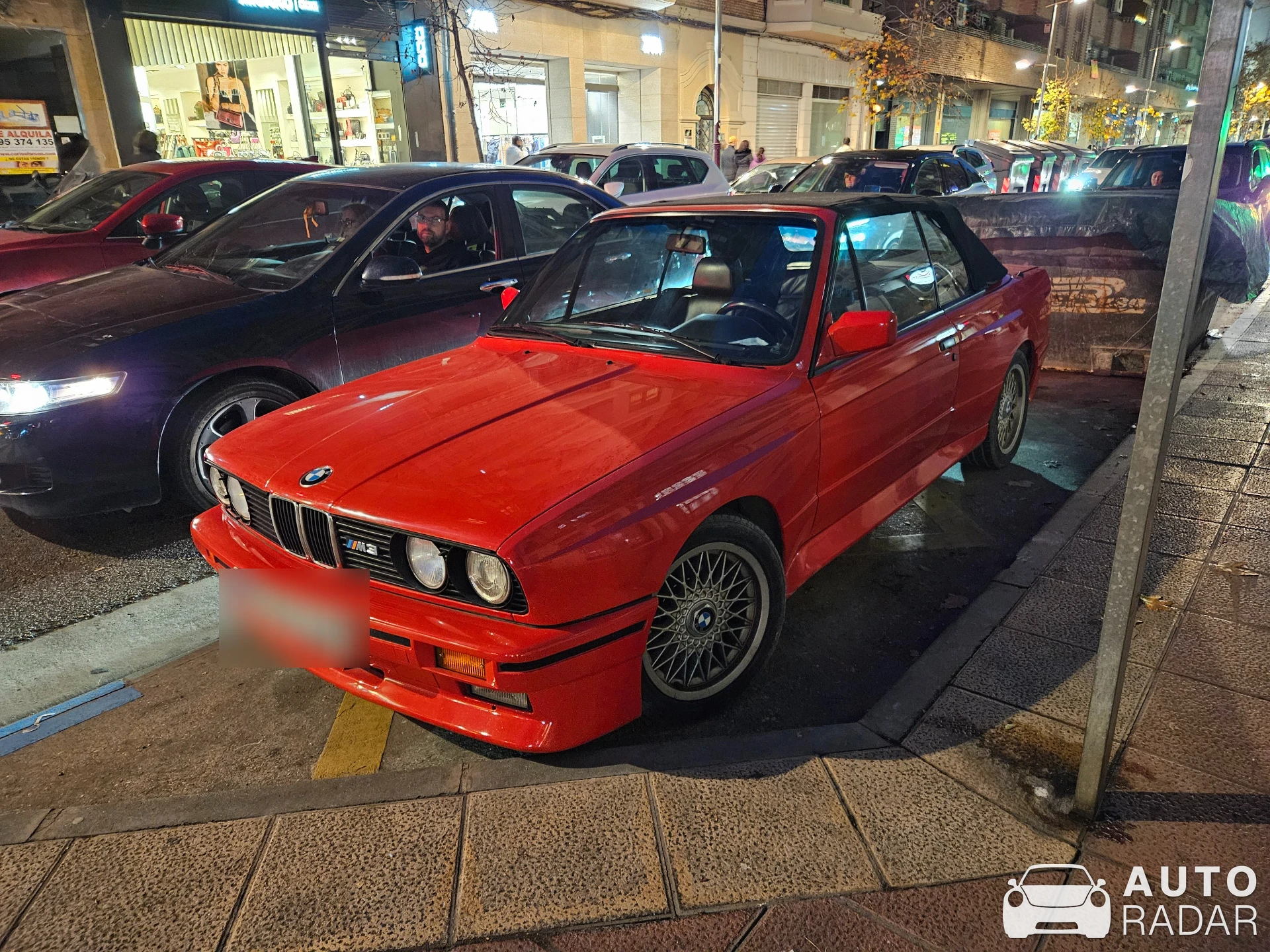 BMW M3 E30 Cabriolet spotted in Zaragoza, España