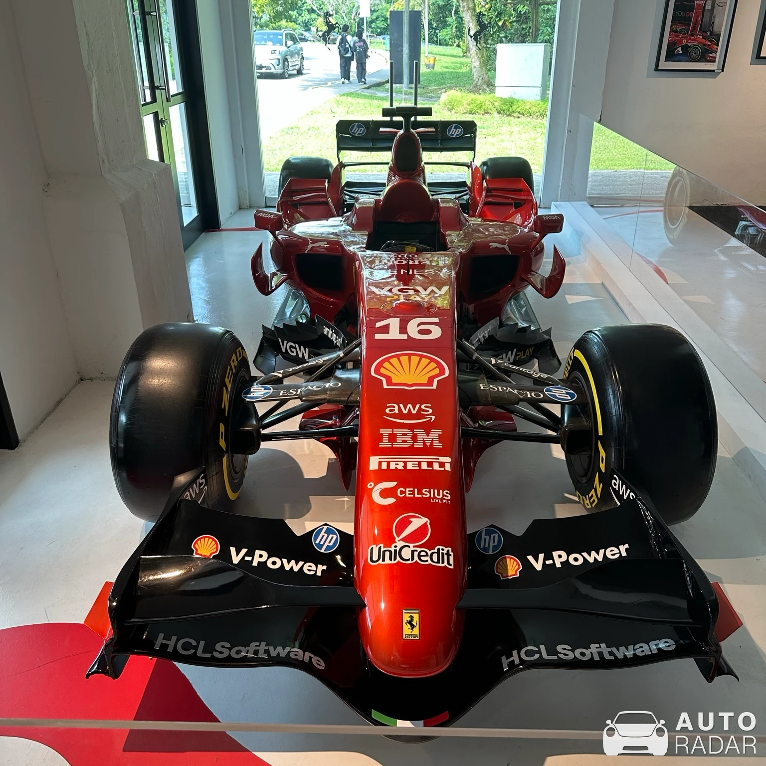 Scuderia Ferrari SF-24 spotted in Singapore