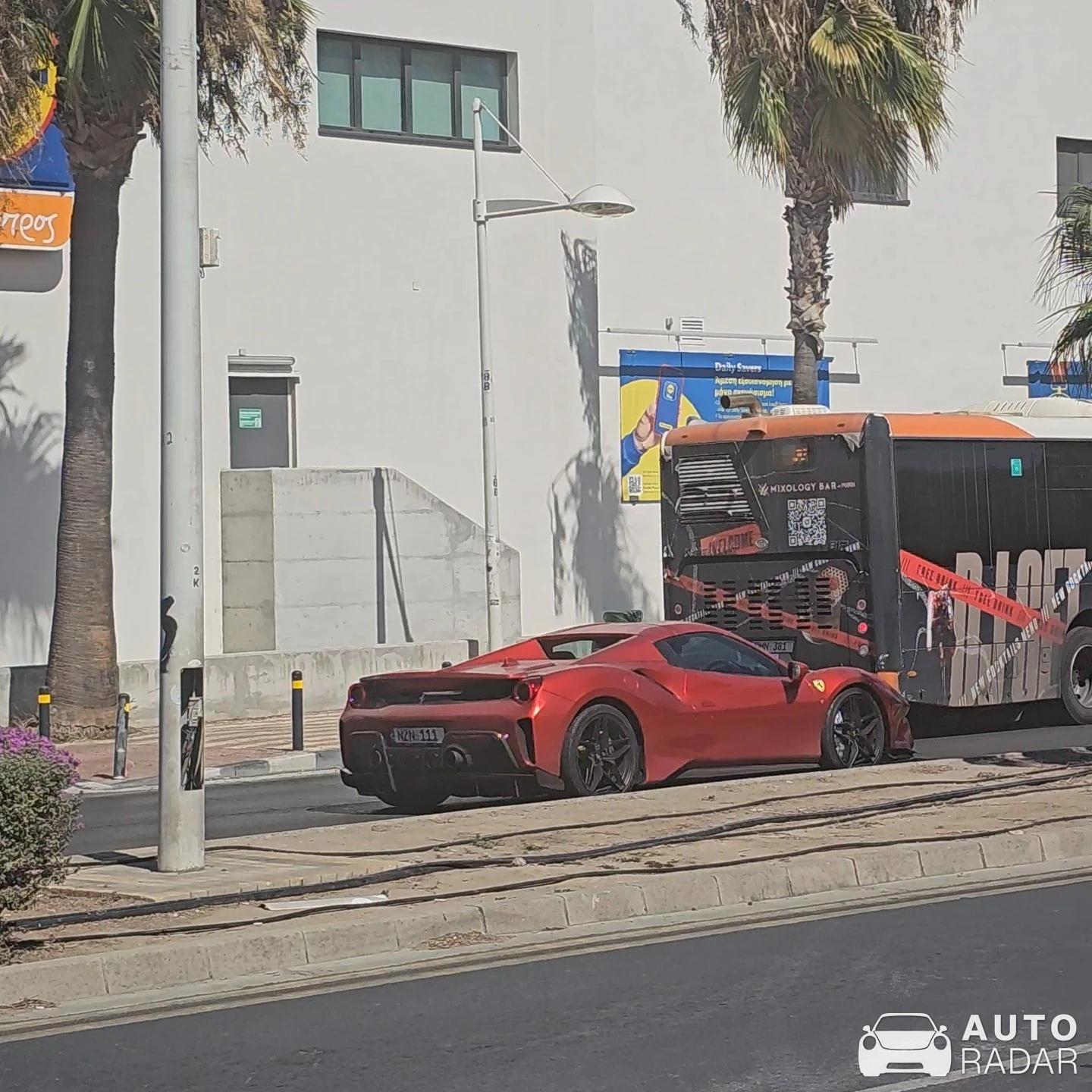 Ferrari 488 Pista Spider spotted in Limasol, Cyprus