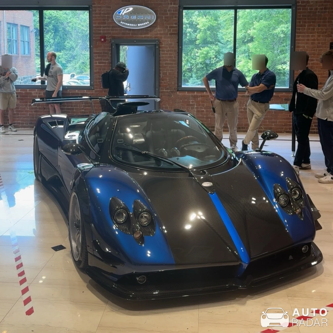 Pagani Zonda Apex Evo spotted in Greenwich
