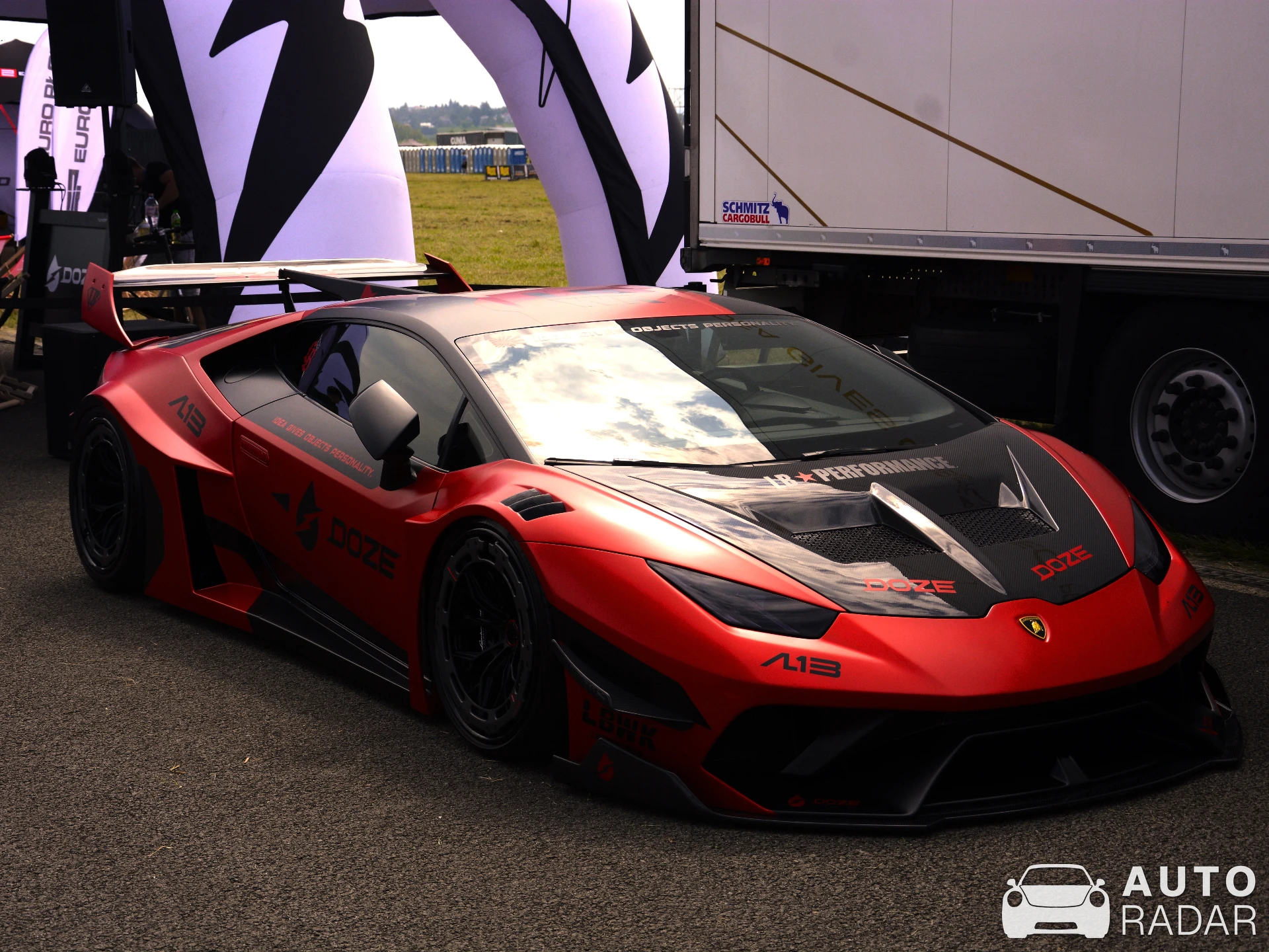 Lamborghini Huracán LP610-4 Liberty Walk LB Performance spotted in Krosno