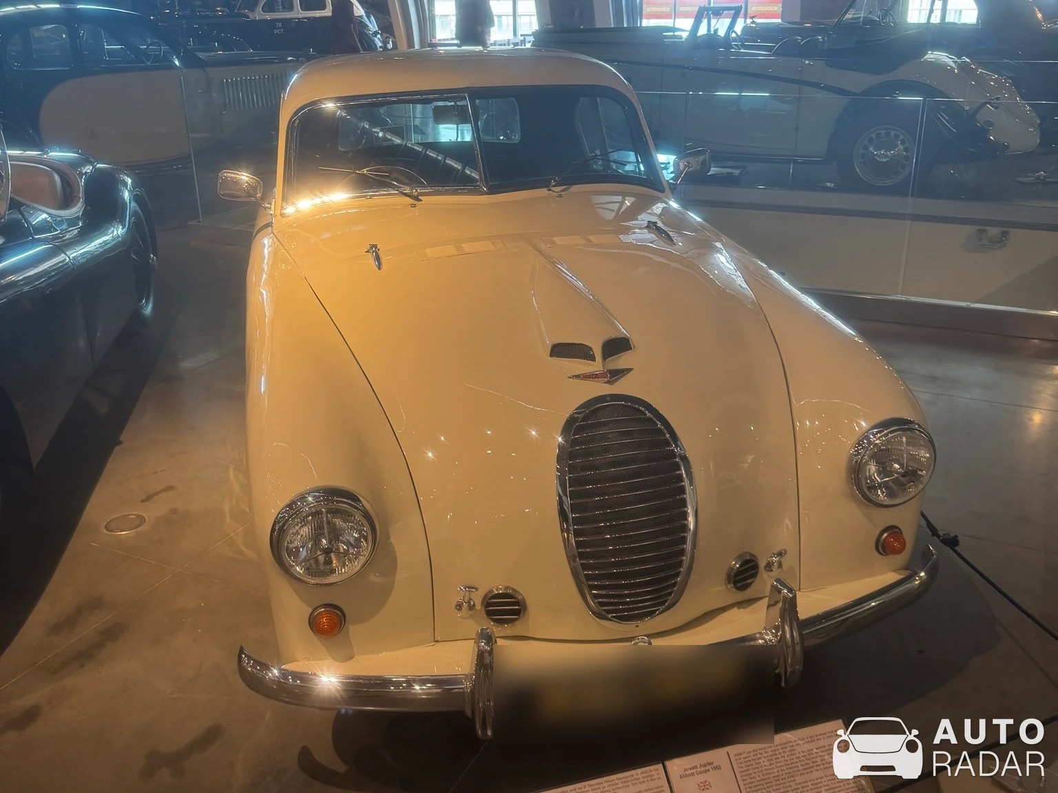 Jowett Jupiter Abbott Coupé spotted in Athina