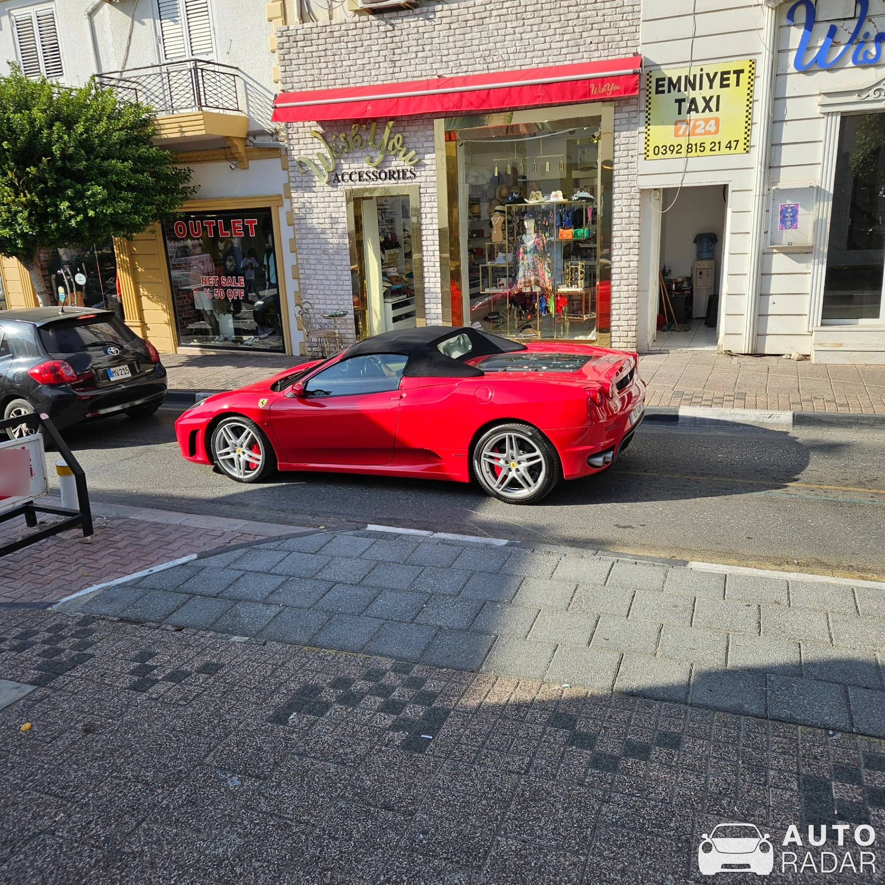 Ferrari F430 Spider spotted in Girne, 