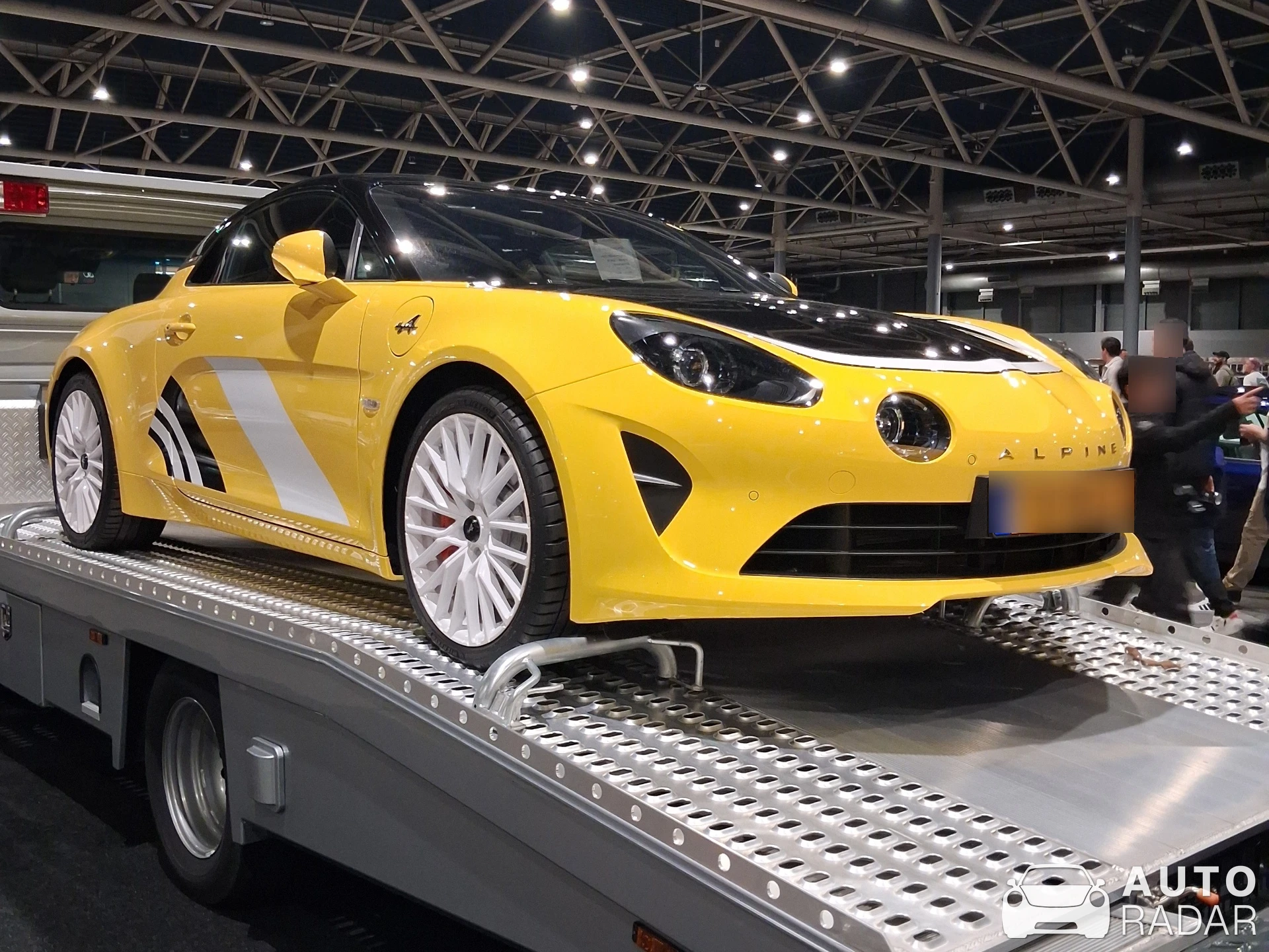 Alpine A110 Tour de Corse 75 spotted in Utrecht