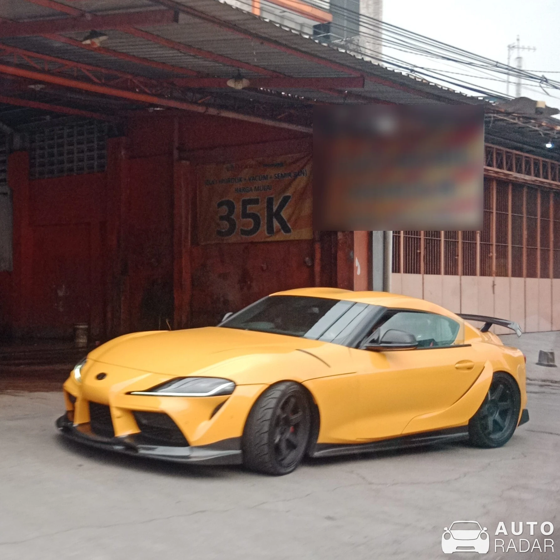 Toyota Supra A90 spotted in Kabupaten Sukoharjo, Indonesia