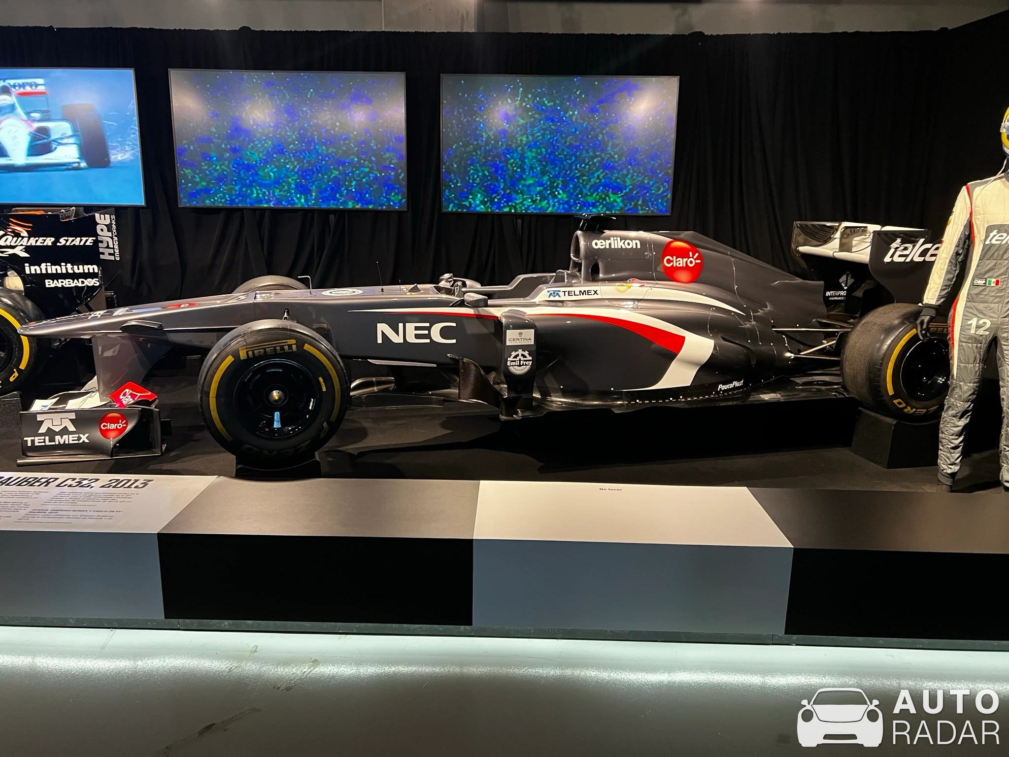 Sauber C32 spotted in Ciudad de México