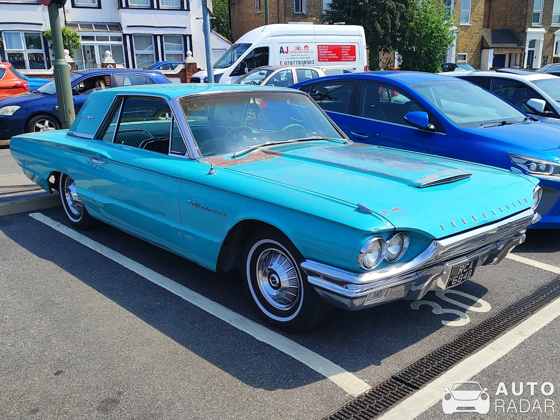 Ford Thunderbird spotted in Stanwell, United Kingdom