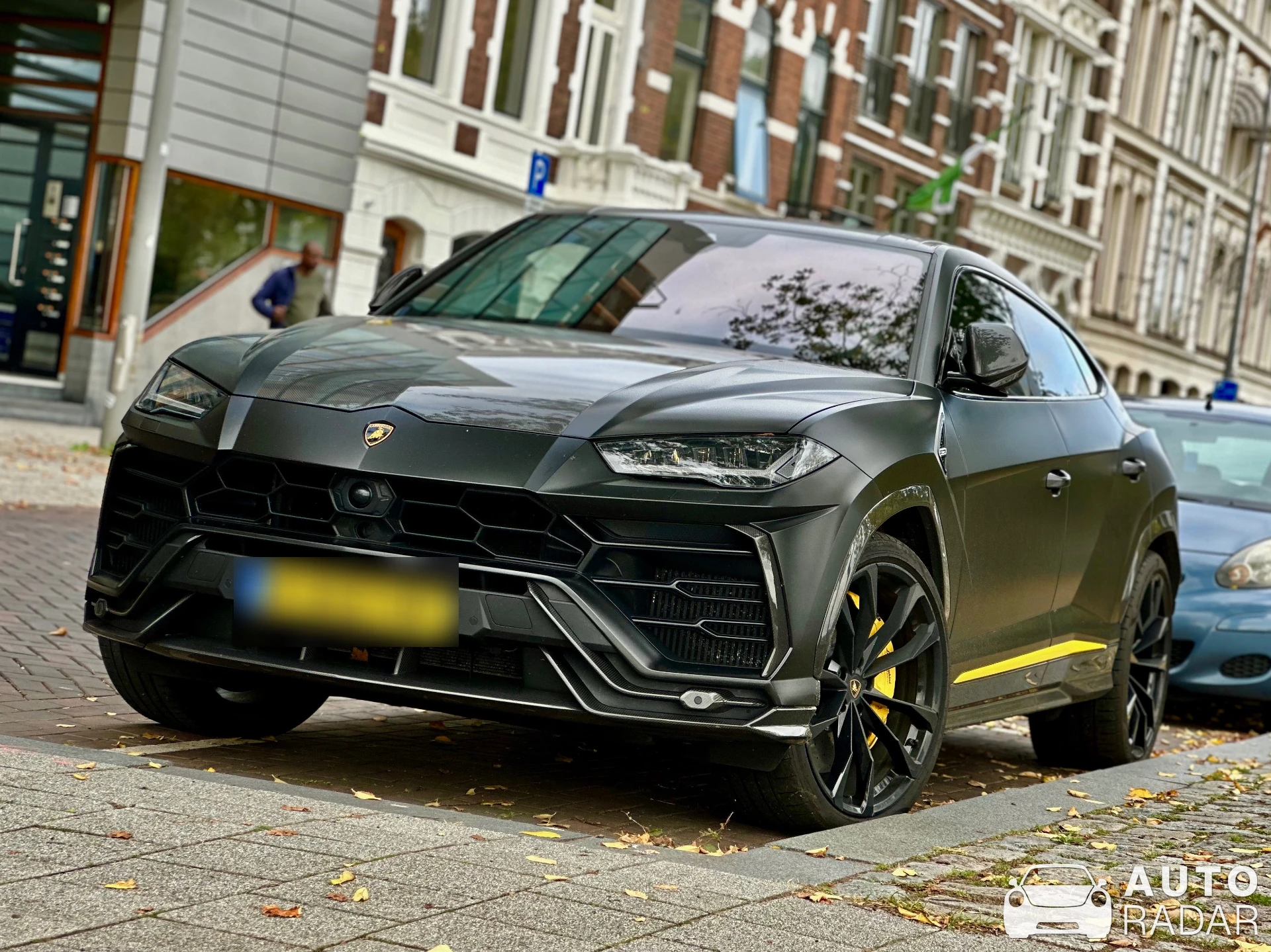 Lamborghini Urus Graphite Capsule spotted in Rotterdam
