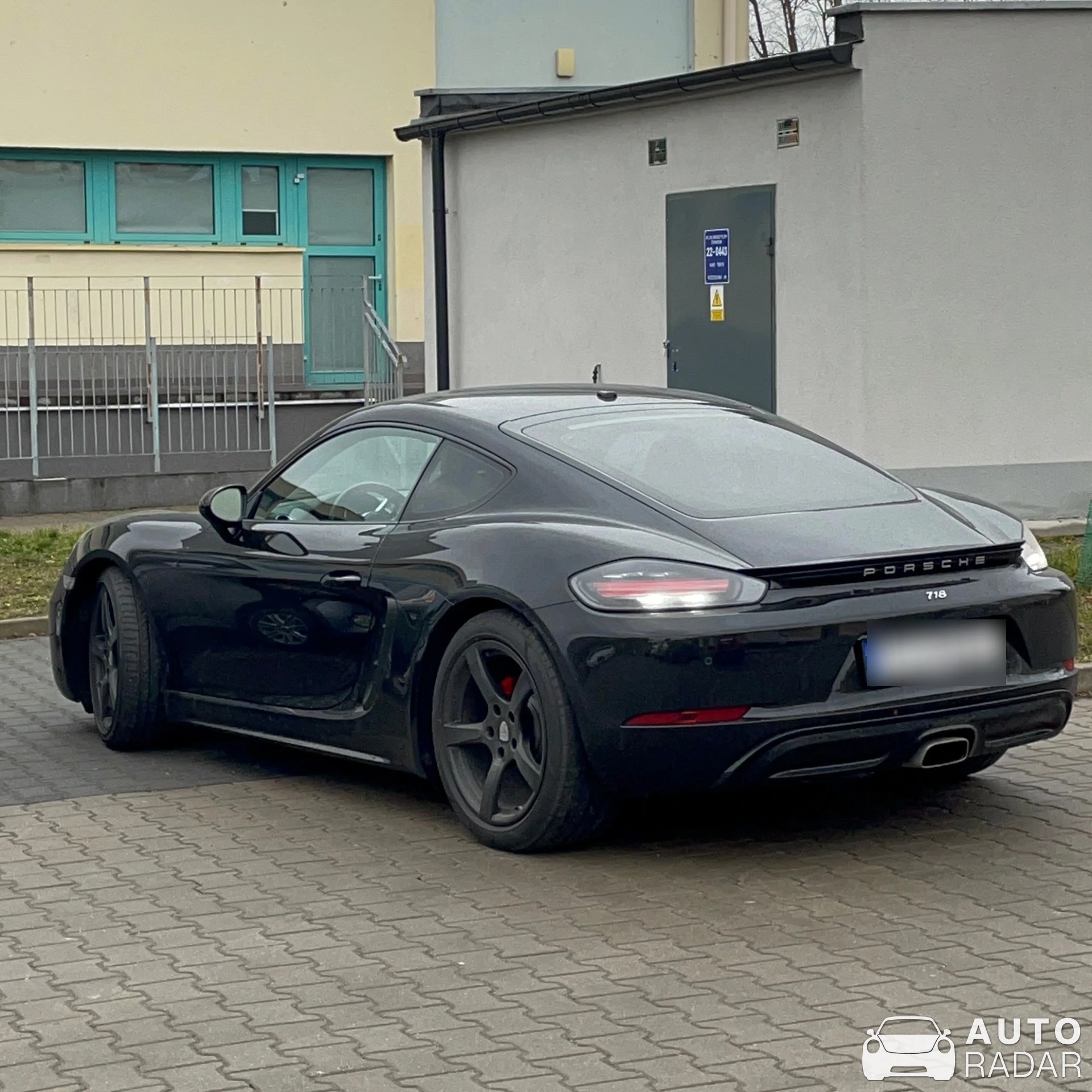 Porsche 718 Cayman spotted in Skierniewice, Polska
