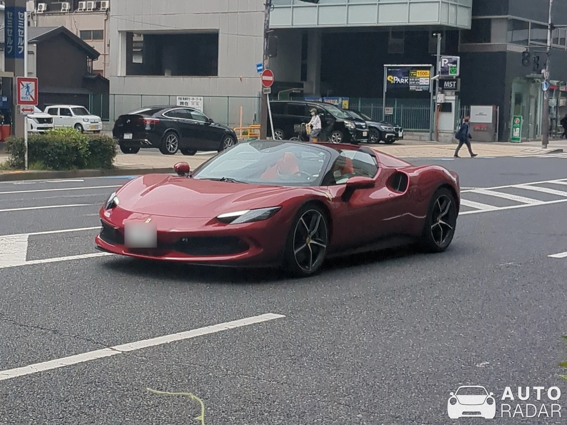 Ferrari 296 GTS spotted in Osaka