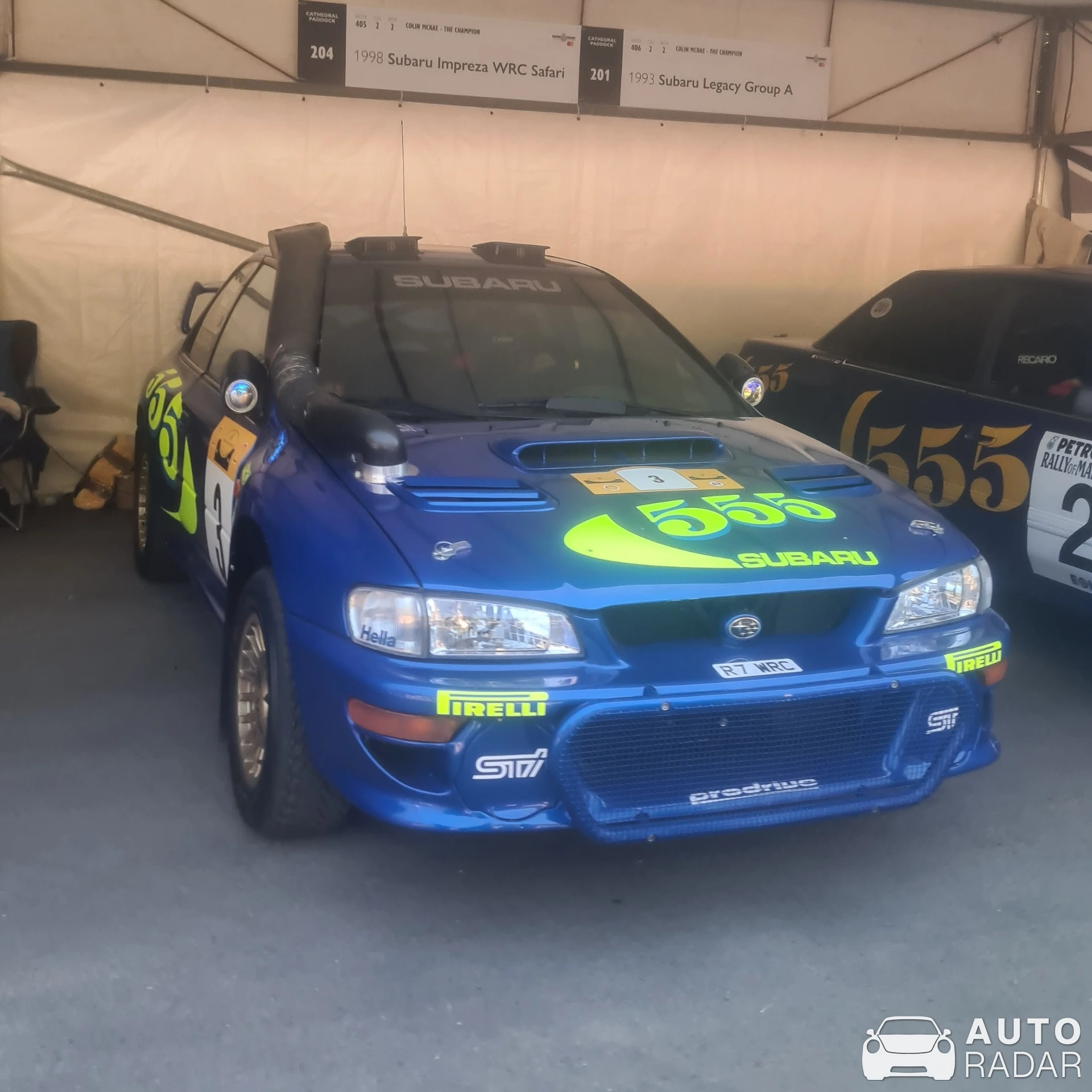 Subaru Impreza R7 WRC spotted