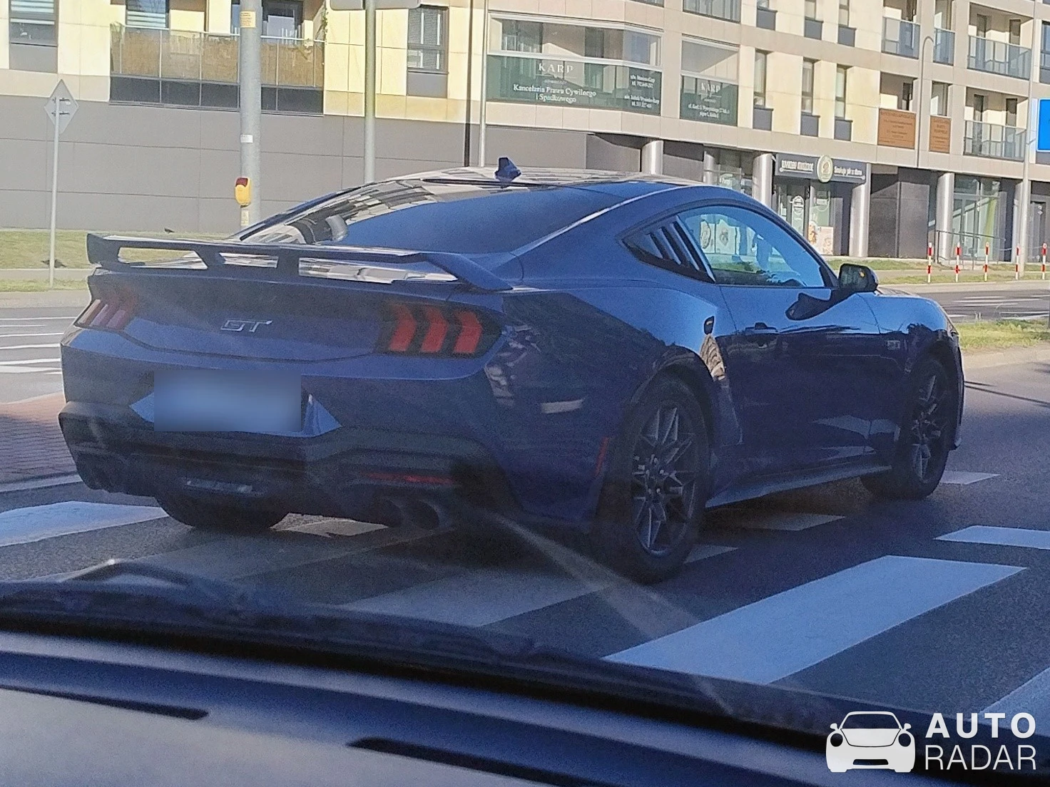 Ford Mustang GT spotted in Białystok