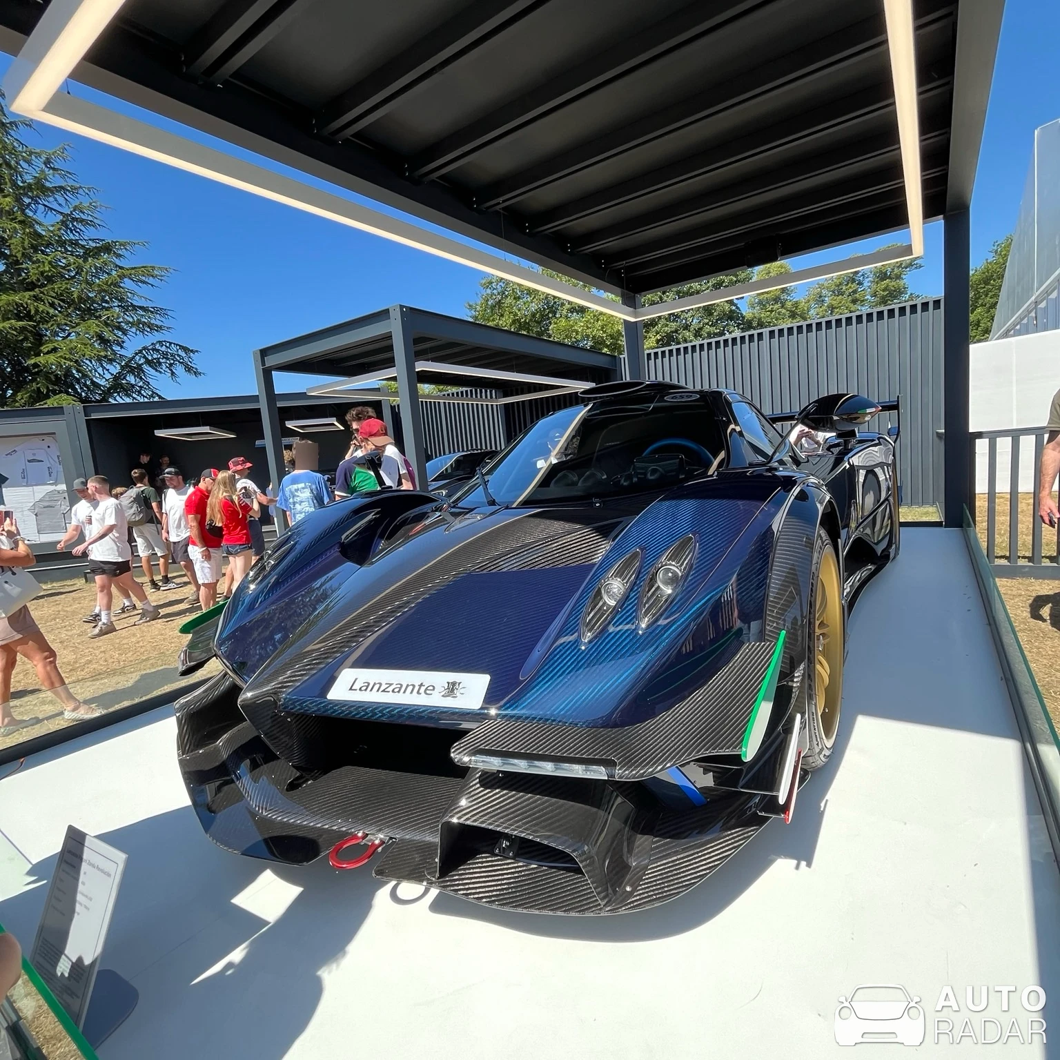 Pagani Zonda Revolución spotted