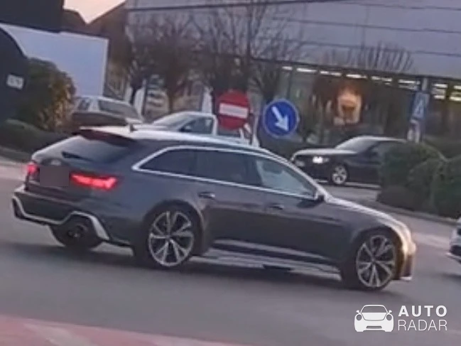 Audi RS6 Avant C8 spotted in Alba Iulia