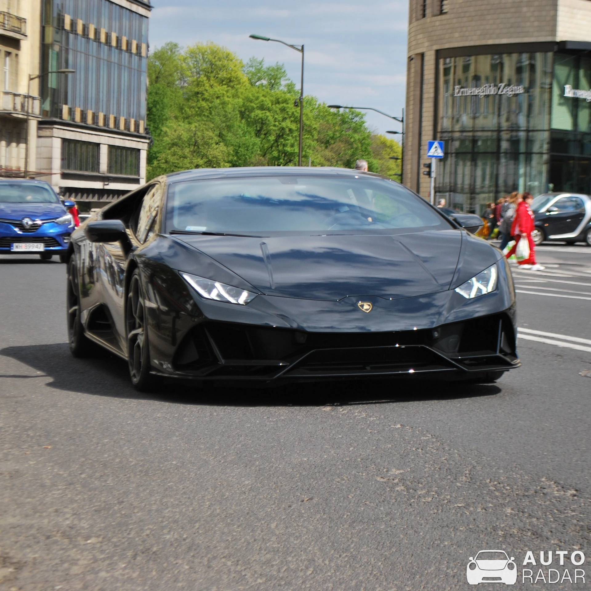 Lamborghini Huracán LP640-4 EVO spotted in Warsaw, Poland