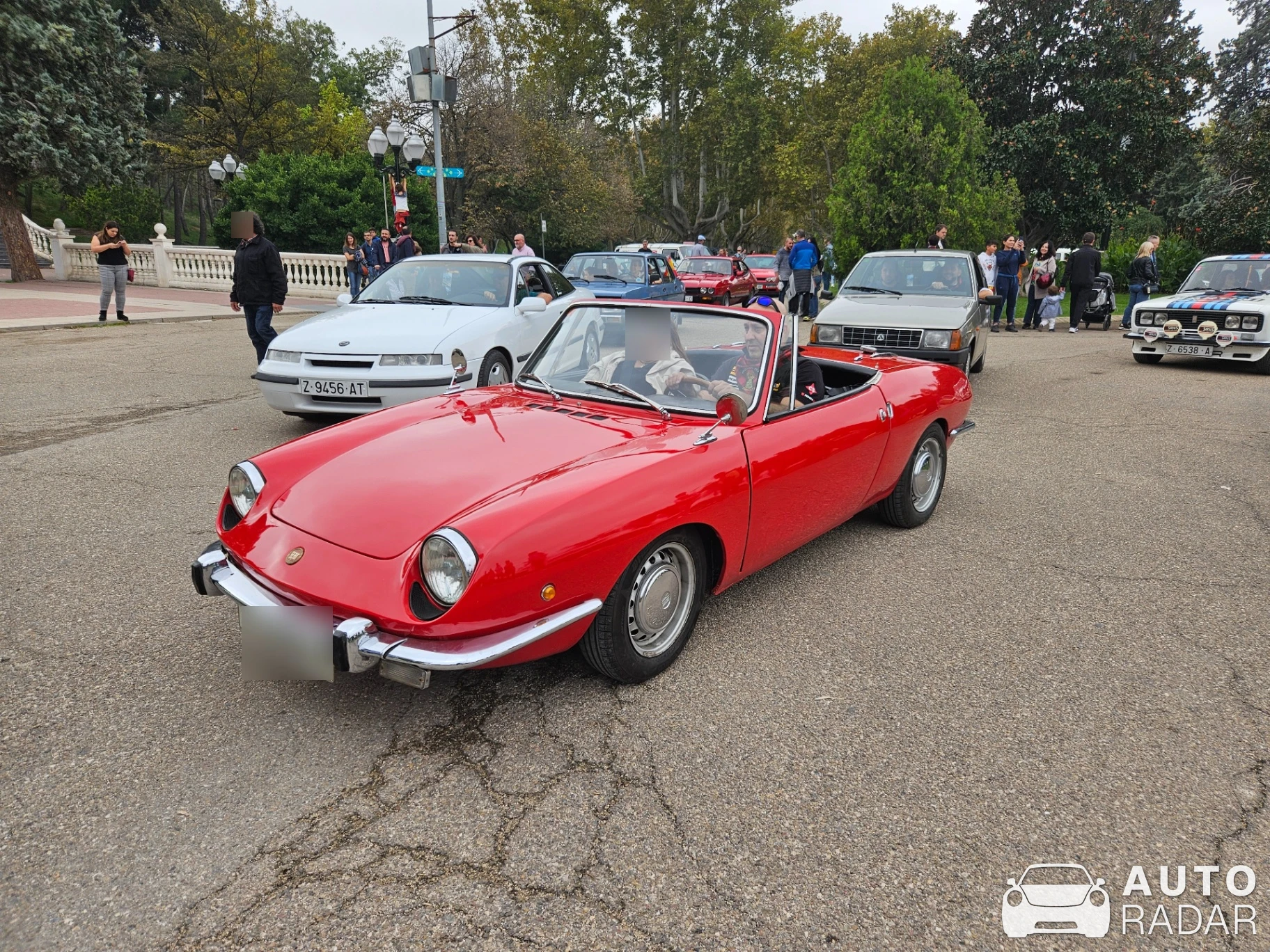 SEAT 124 Sport Spider spotted in Zaragoza, Spain