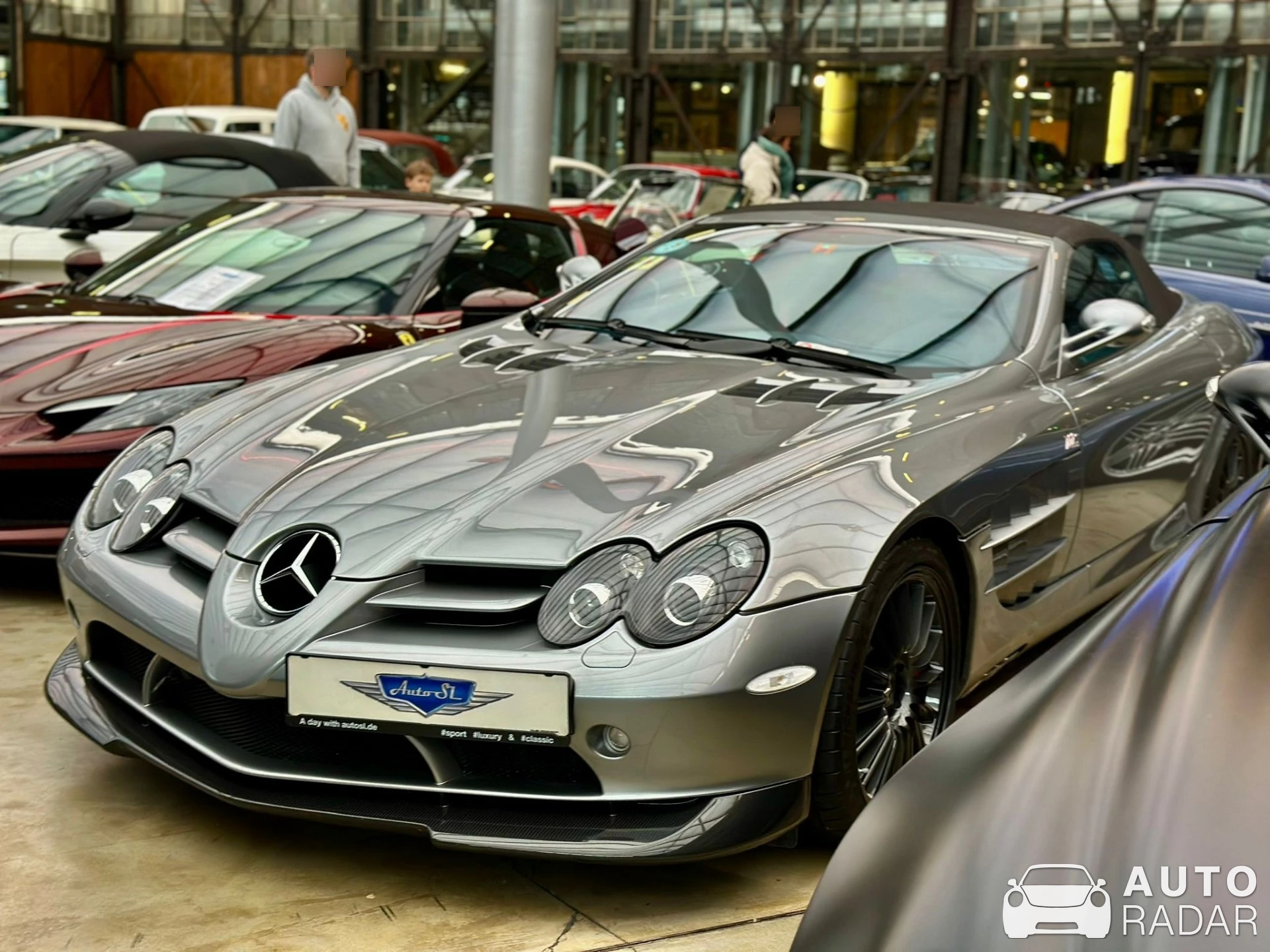 Mercedes-Benz SLR McLaren Roadster 722 S spotted in Düsseldorf, Germany