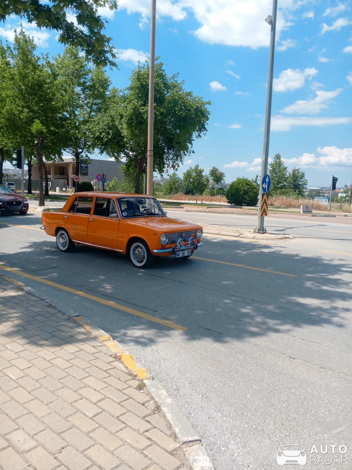 Fiat 124 Sedan spotted in Merkezefendi