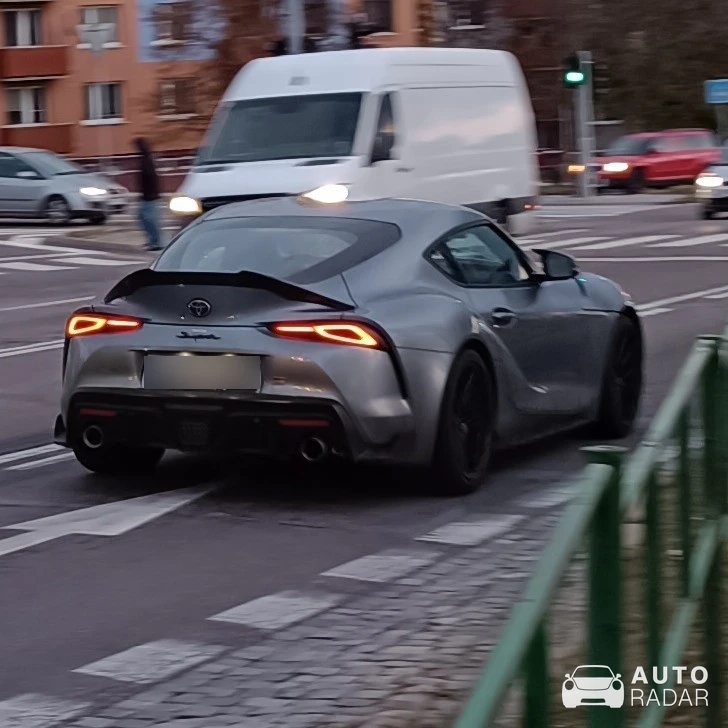Toyota GR Supra A90 spotted in Okres Znojmo, Czechia