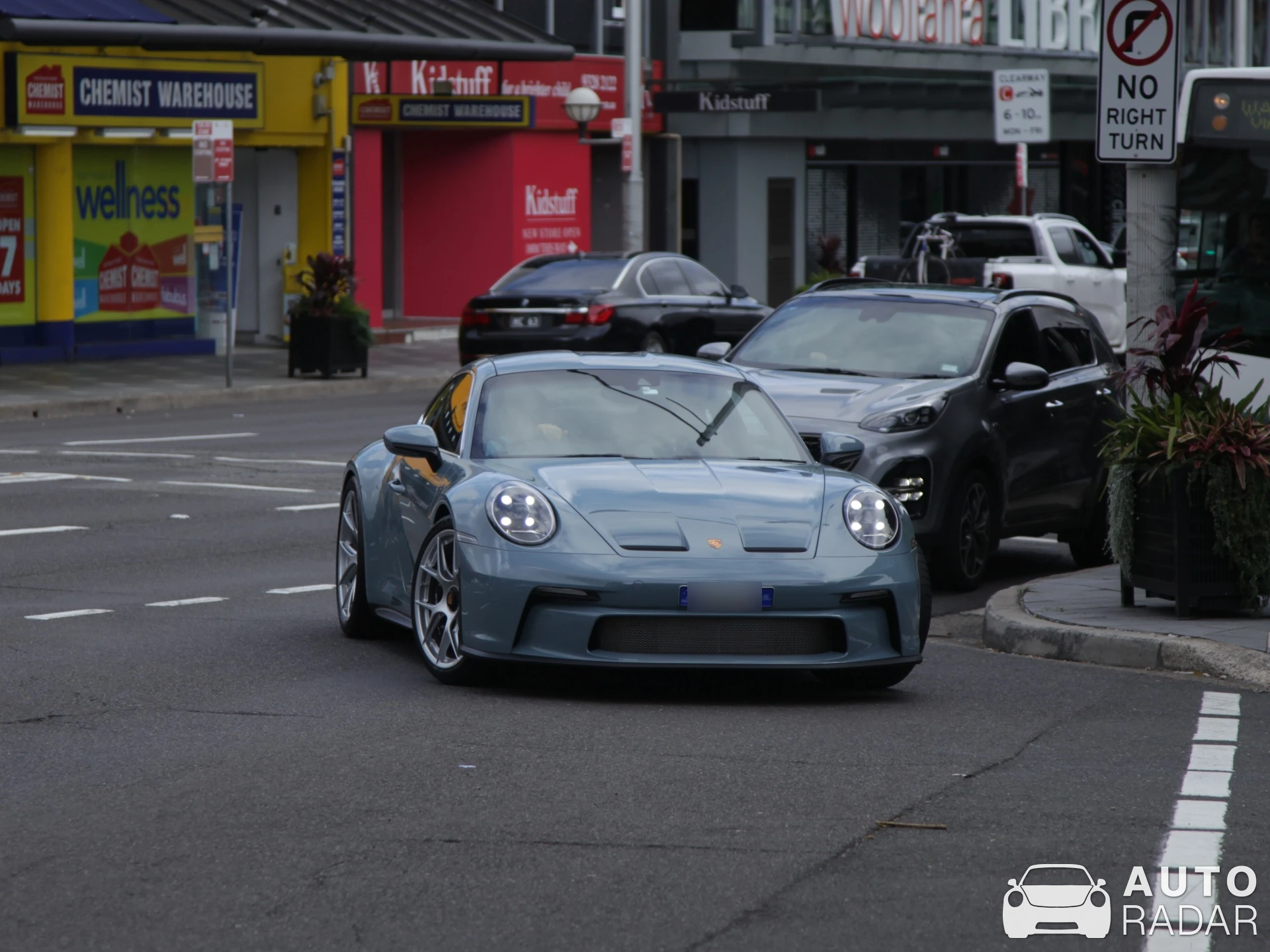 Porsche 992 S/T spotted in Double Bay, Australia