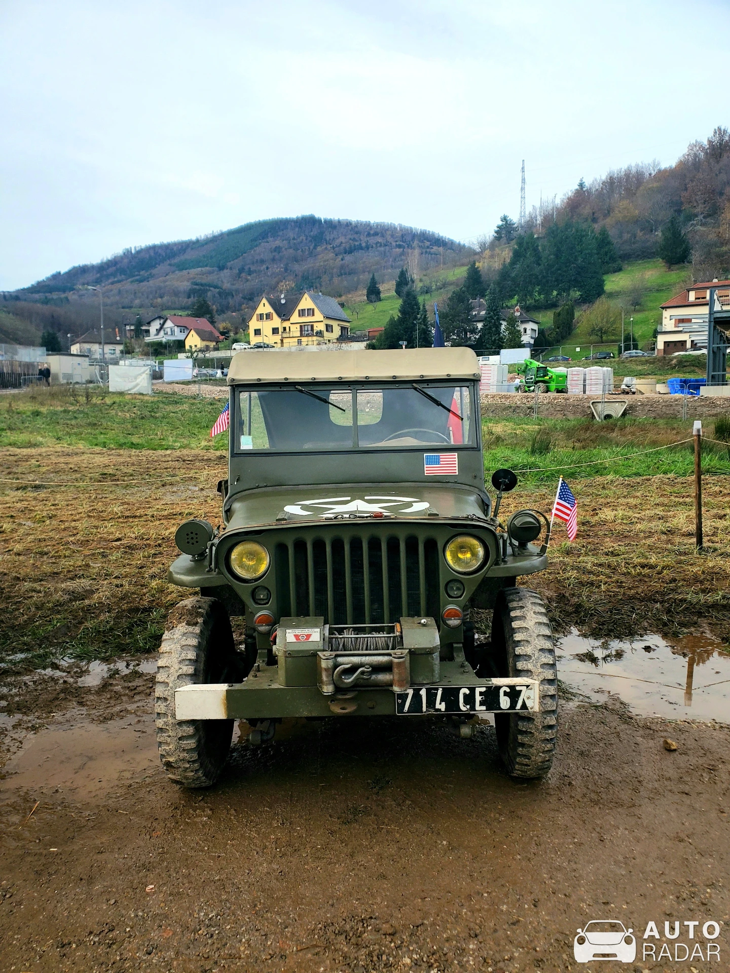Jeep Willys MB spotted in Maisonsgoutte, France