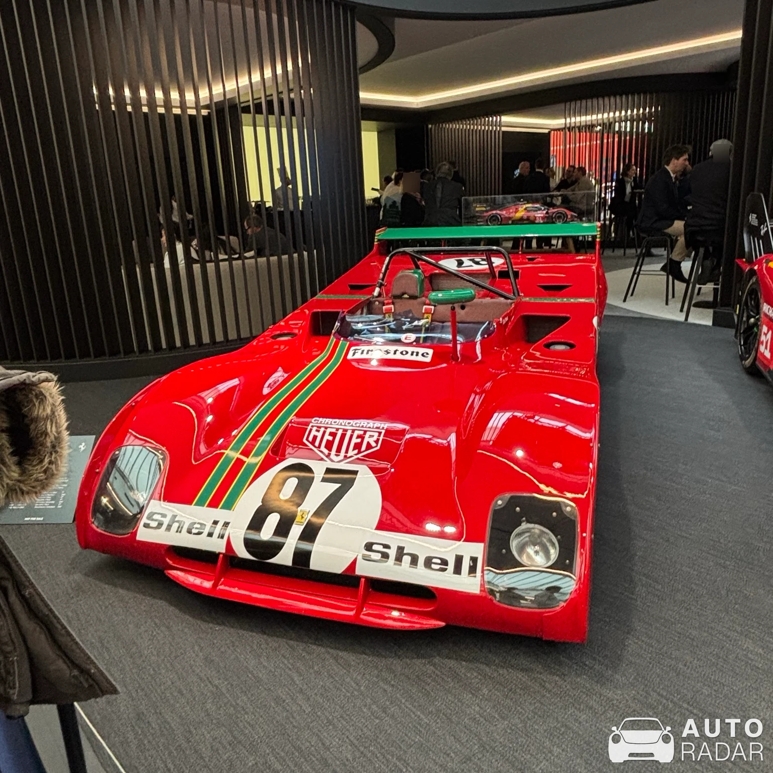 Ferrari 312 spotted in Paris