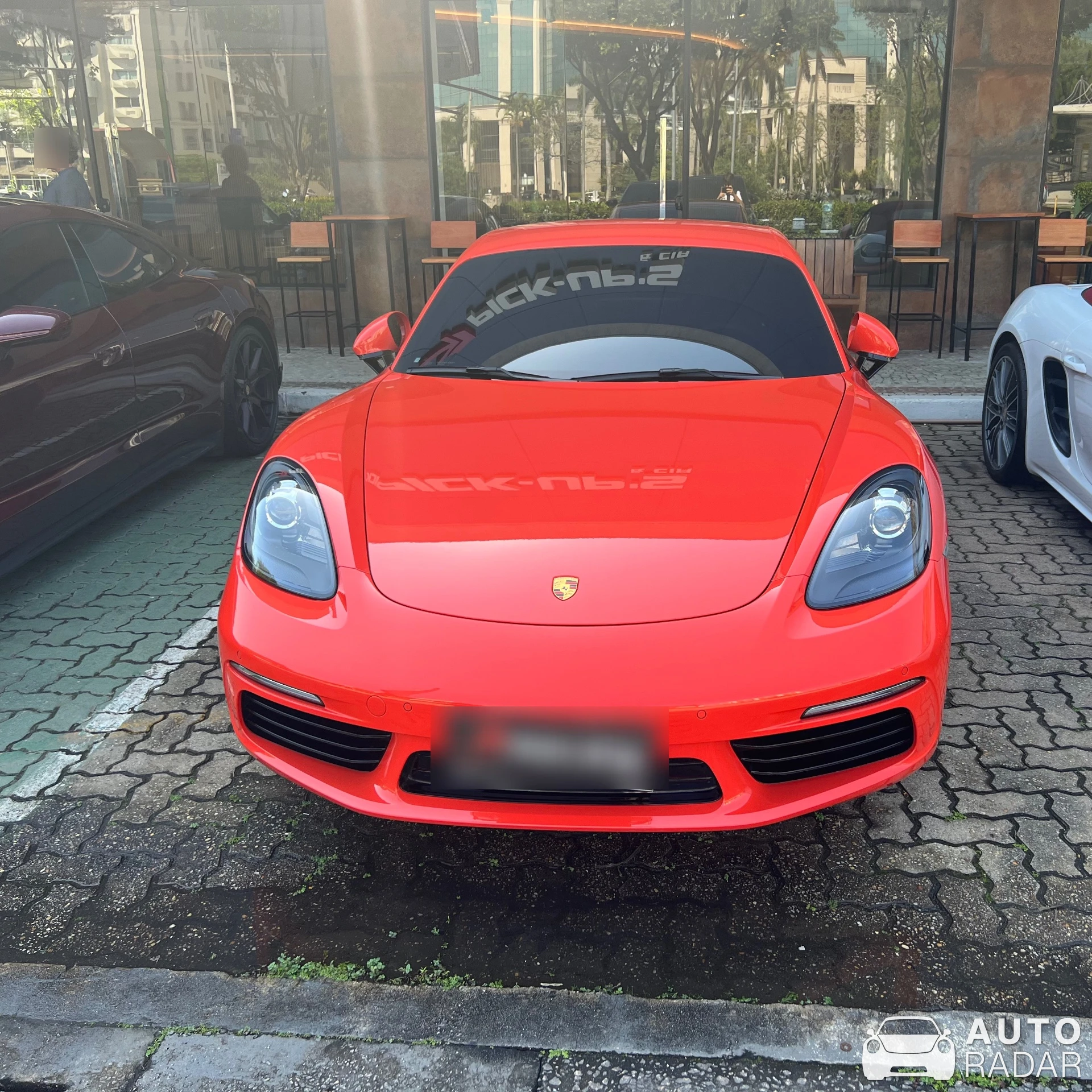 Porsche 718 Boxster spotted in Barra da Tijuca, Brazil
