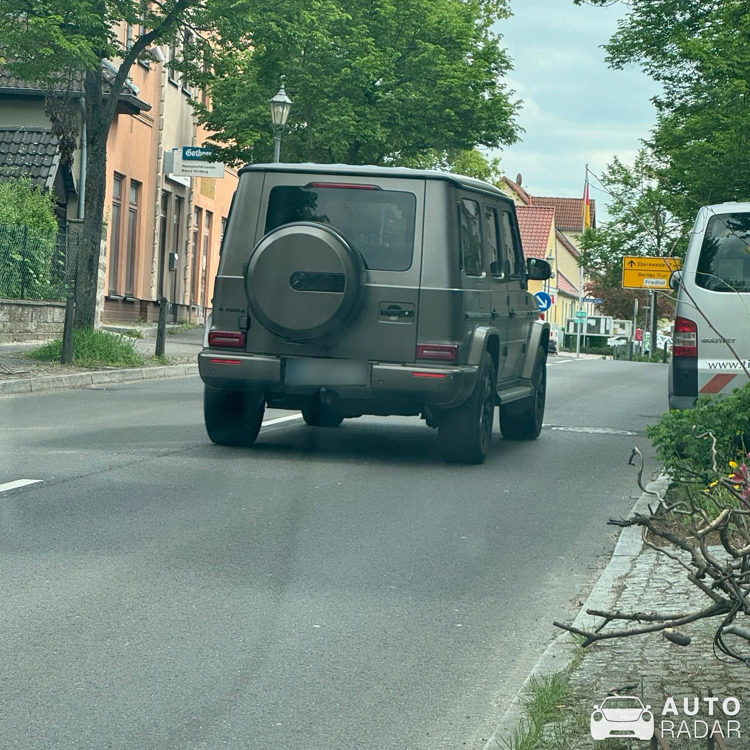 Mercedes-Benz G 400d spotted in Biesenthal