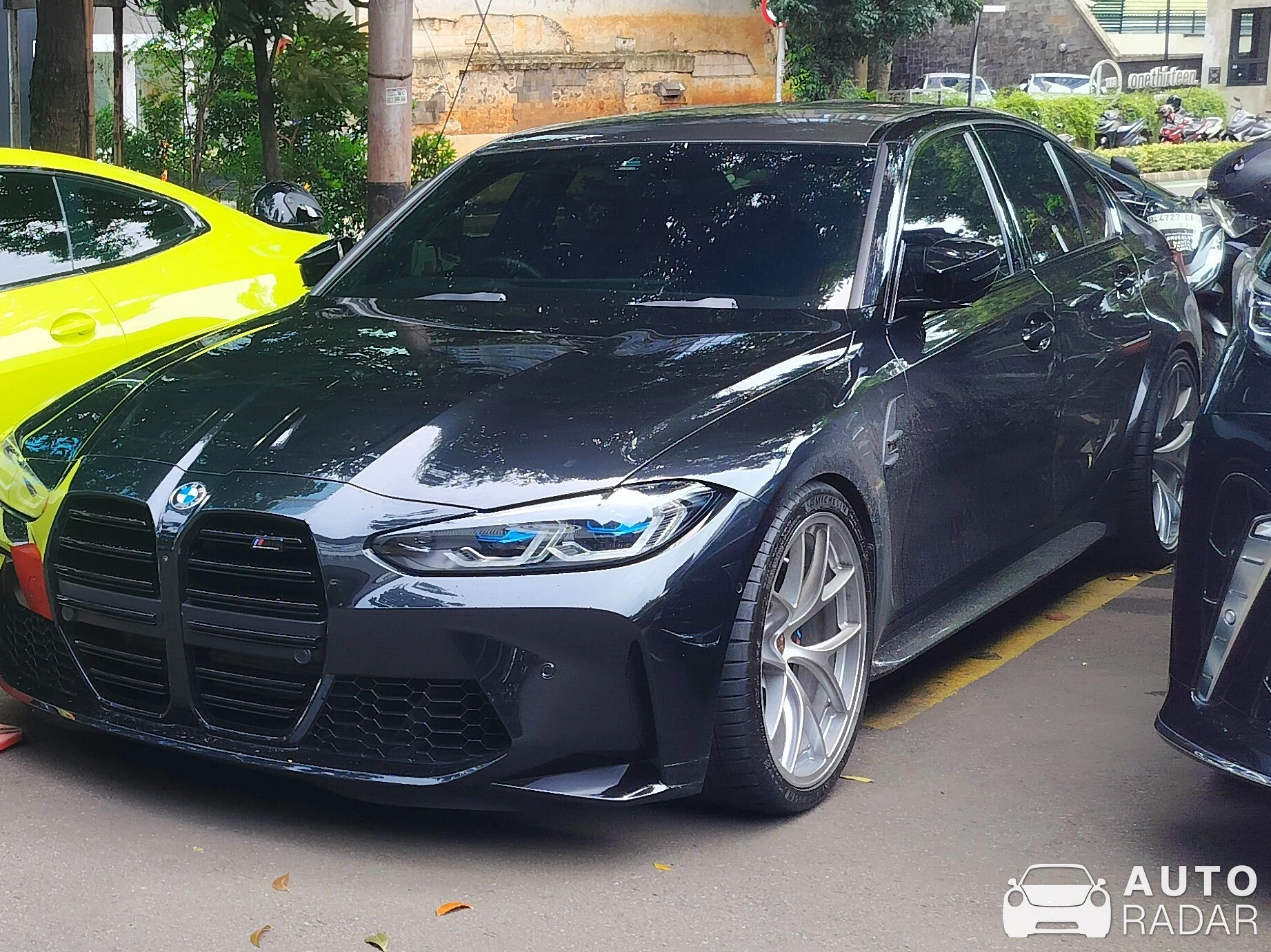 BMW M3 G80 Sedan Competition spotted in Kota Jakarta Selatan, Indonesia