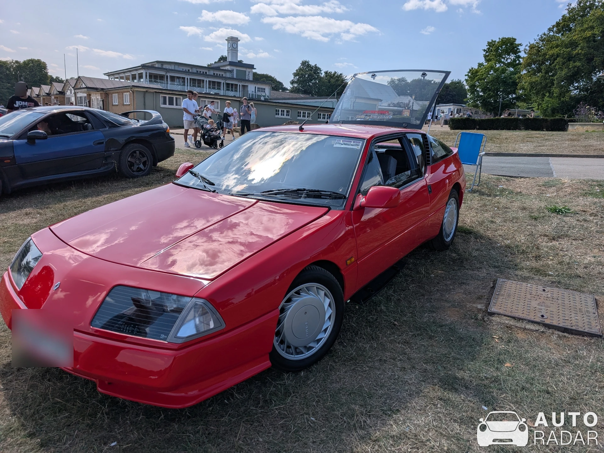 Alpine V6 Turbo spotted in Kettering
