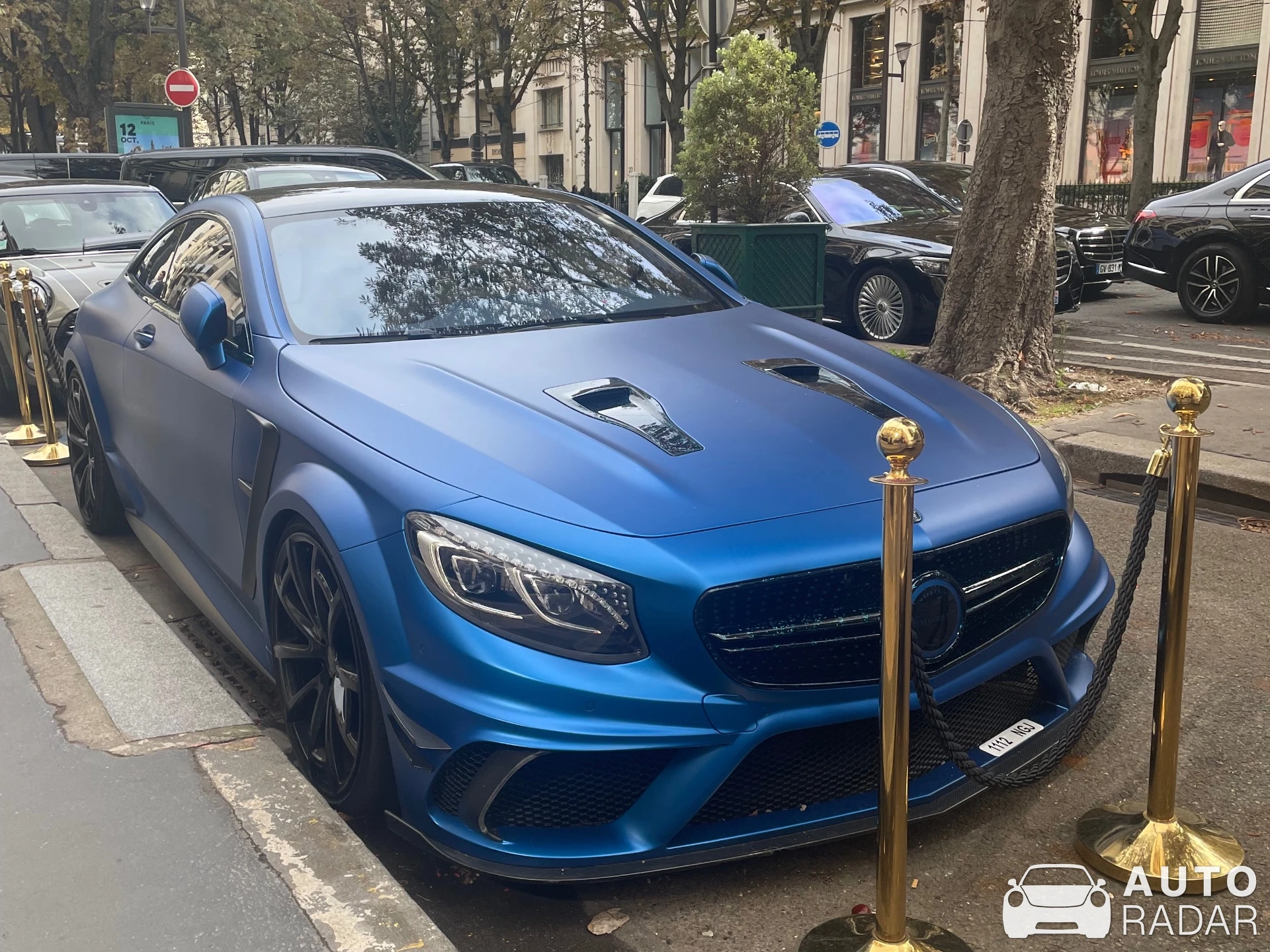 Mercedes-AMG SL 63 R232 Mansory spotted in Paris