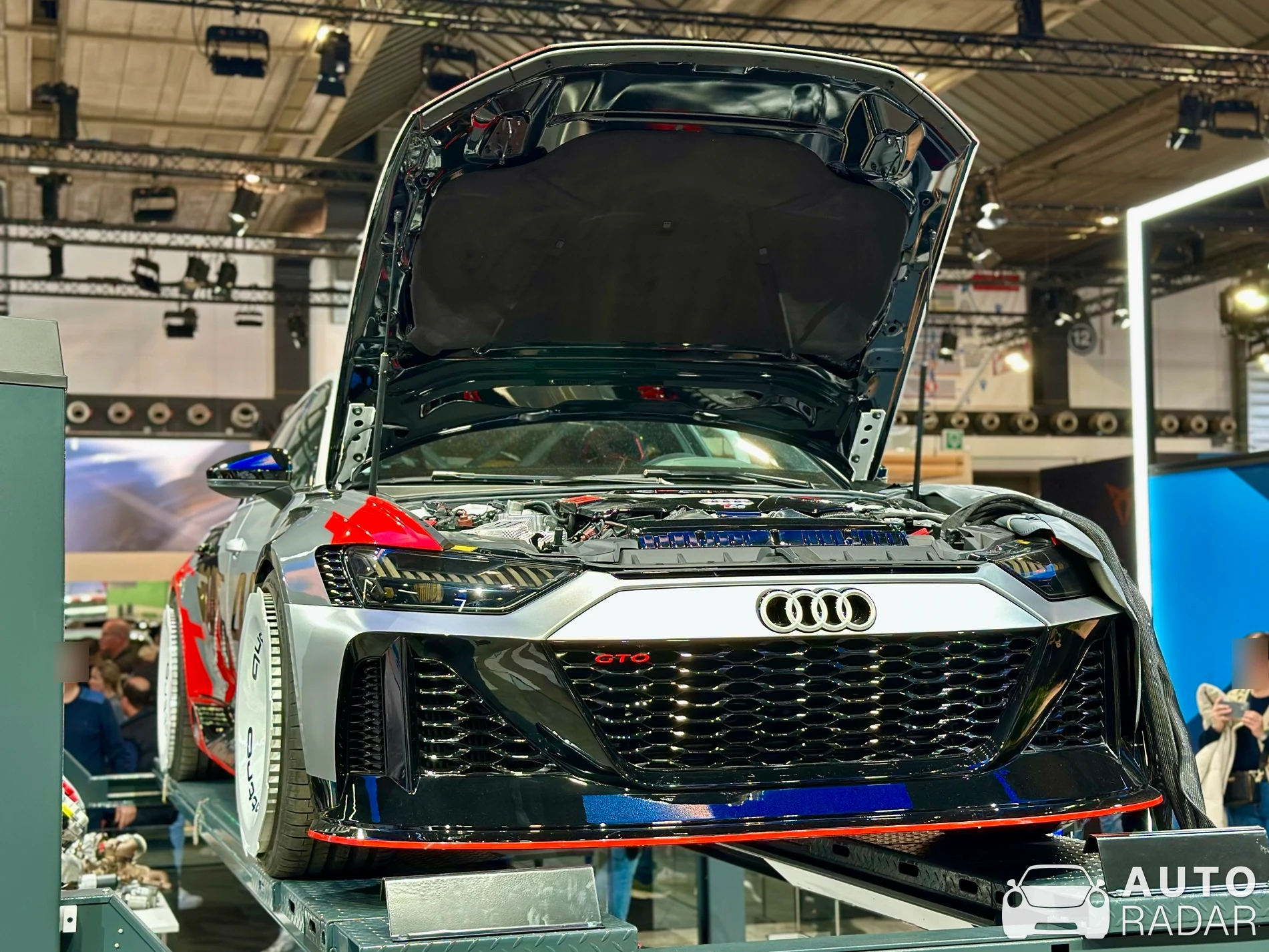 Audi RS6 GTO Concept spotted in Bruxelles