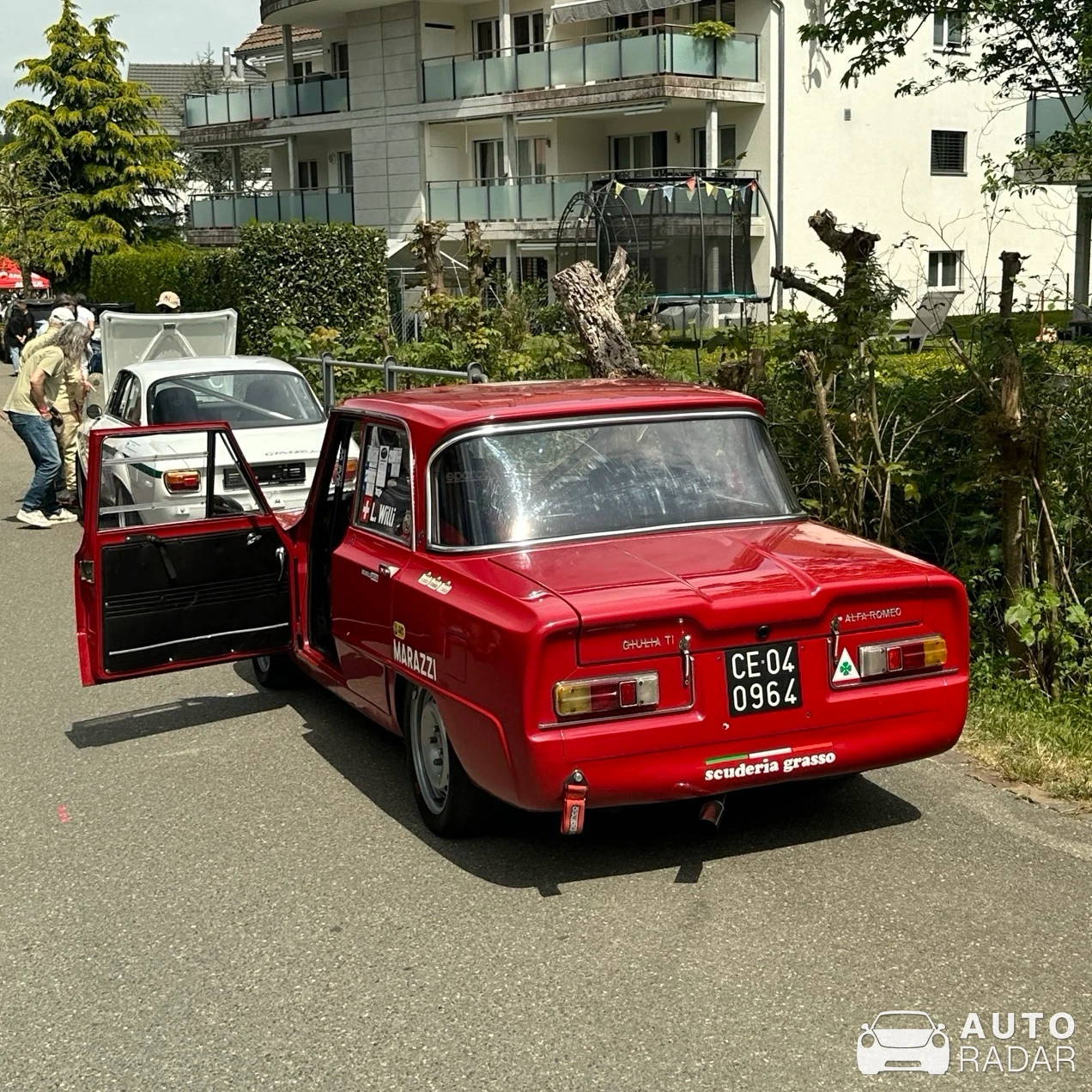 Alfa Romeo Giulia 1300 TI spotted in Rudolfstetten-Friedlisberg