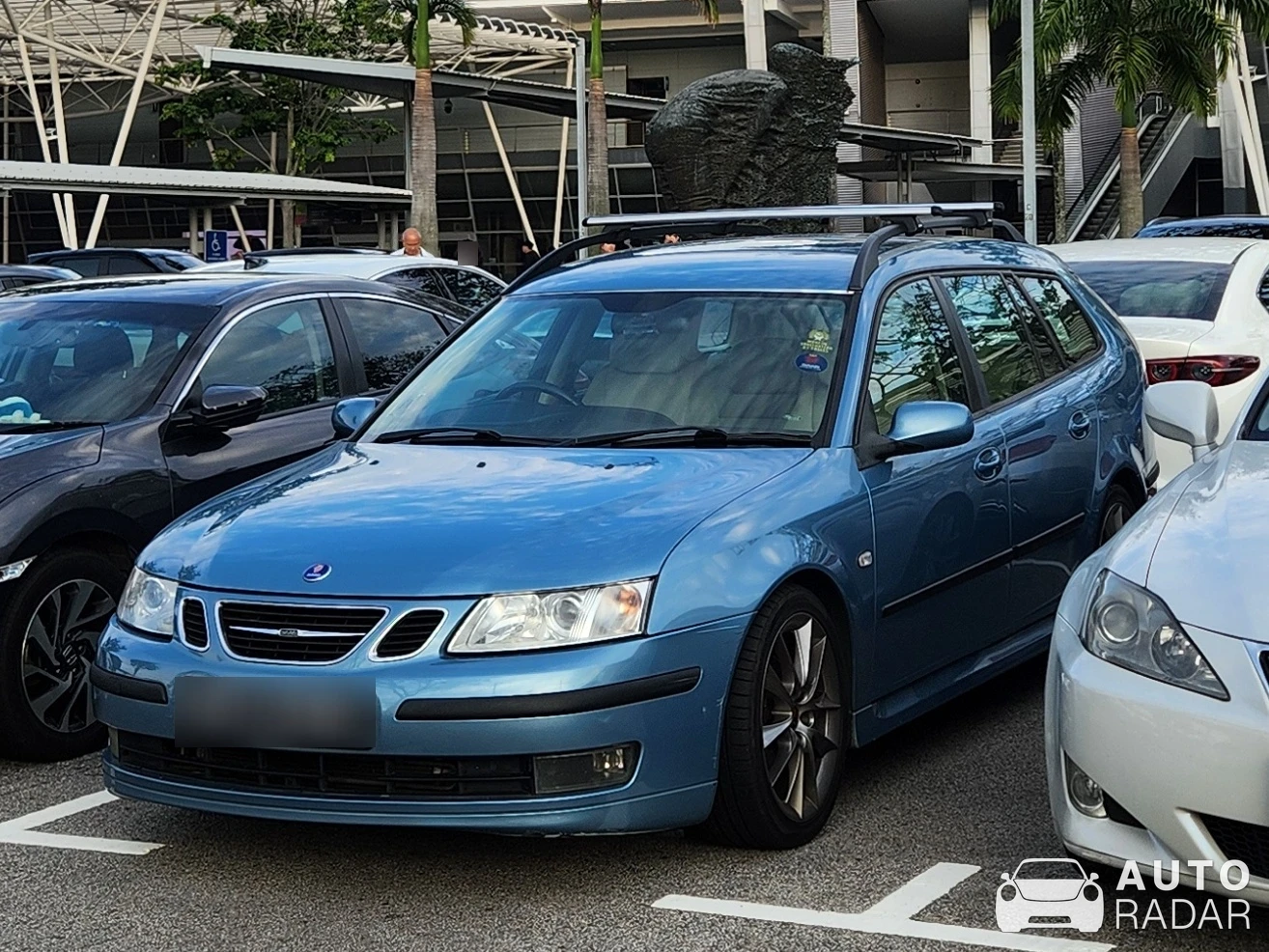 Saab 9-3 spotted in Singapore